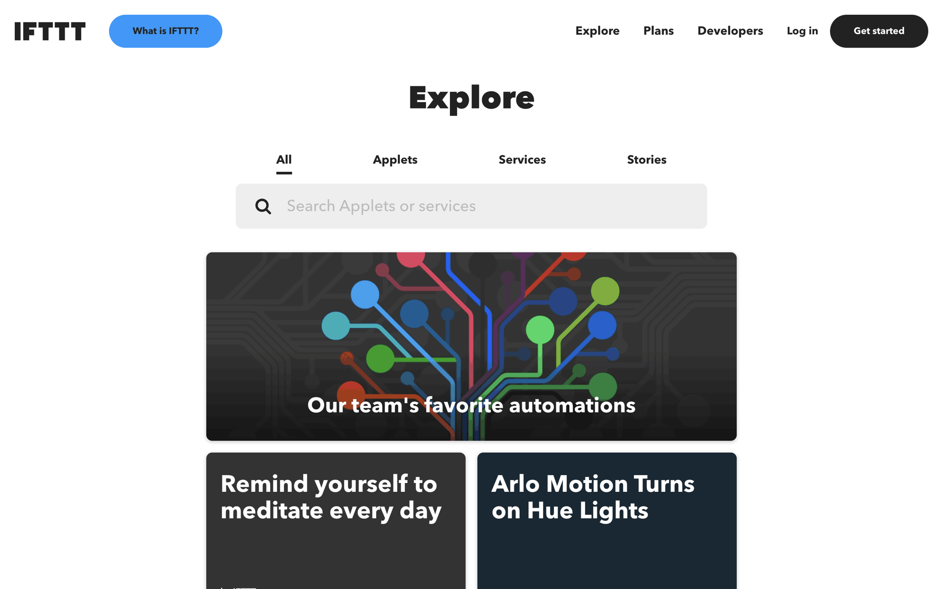 IFTTT Web Productivity interface screenshot 13