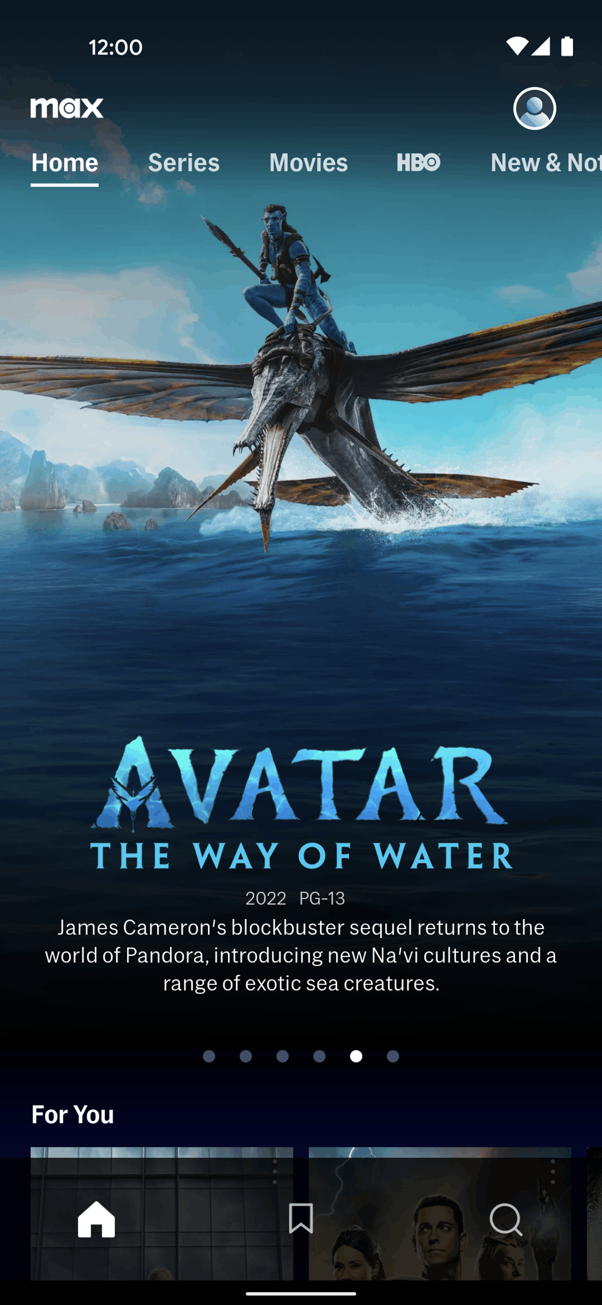 Max Android Entertainment interface screenshot 15
