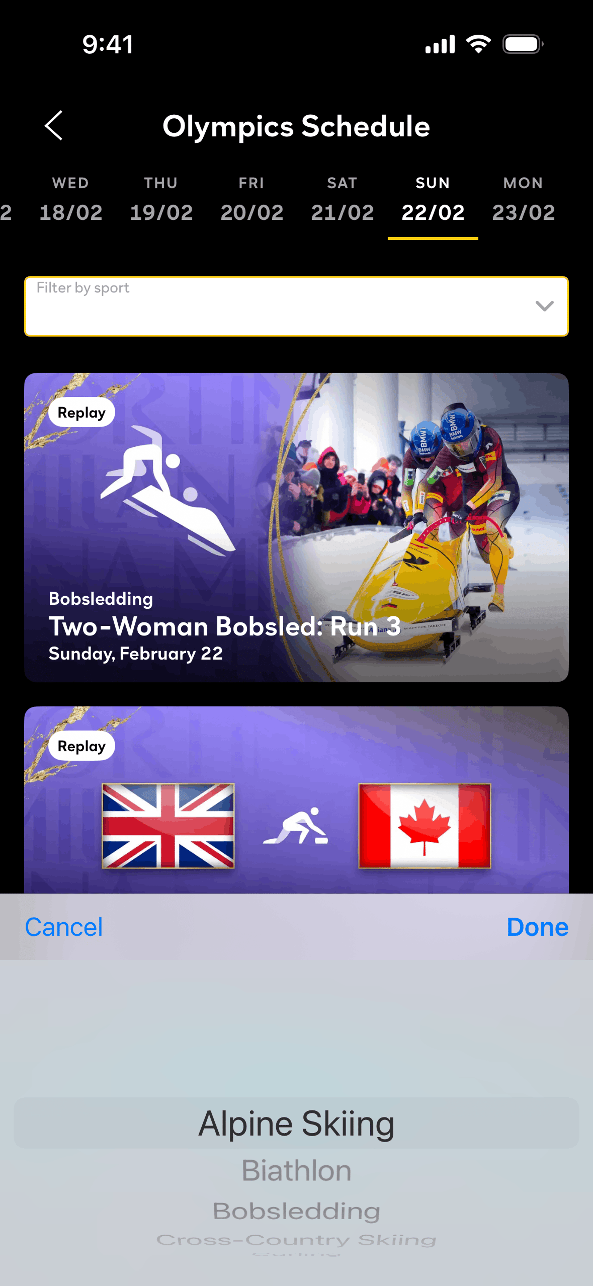 Peacock iOS Entertainment interface screenshot 18