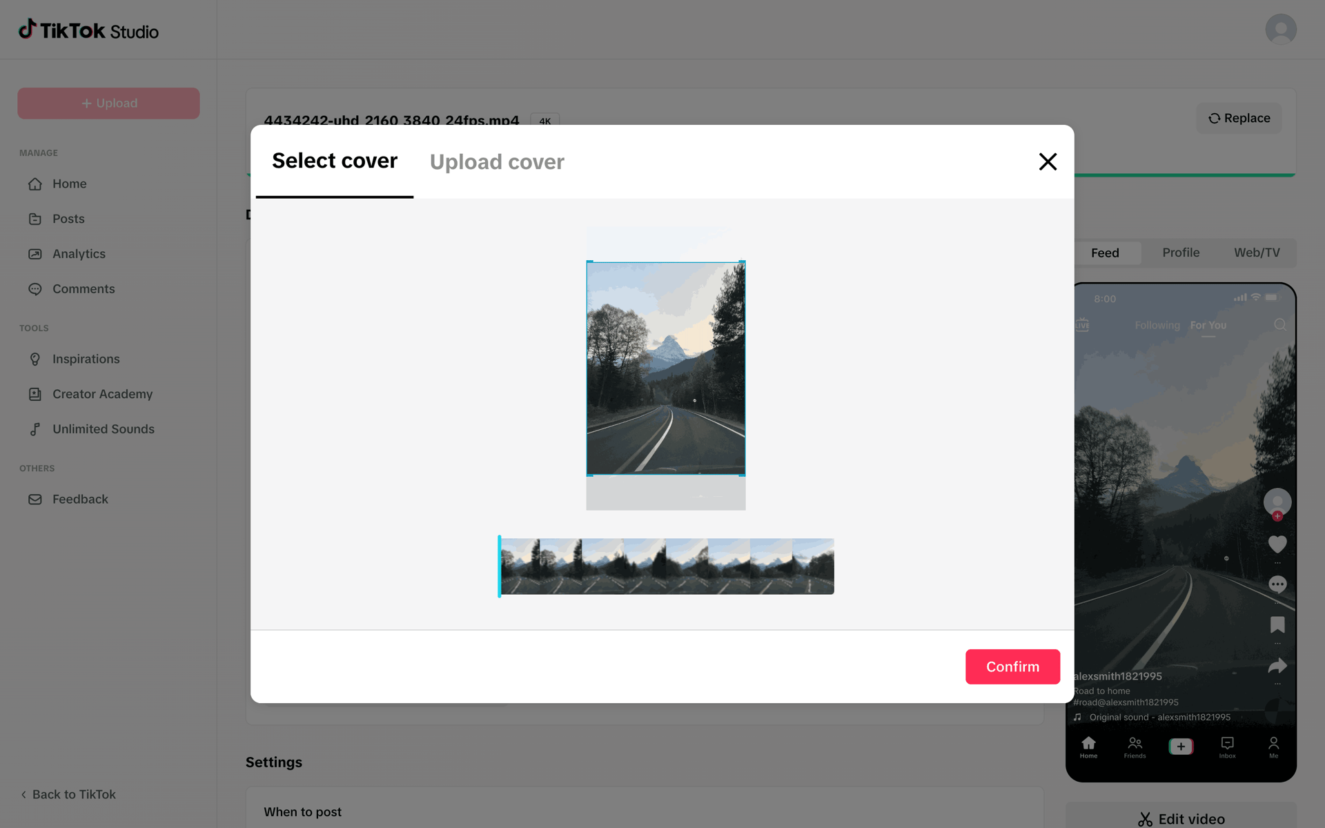 TikTok Web Social Networking interface screenshot 5