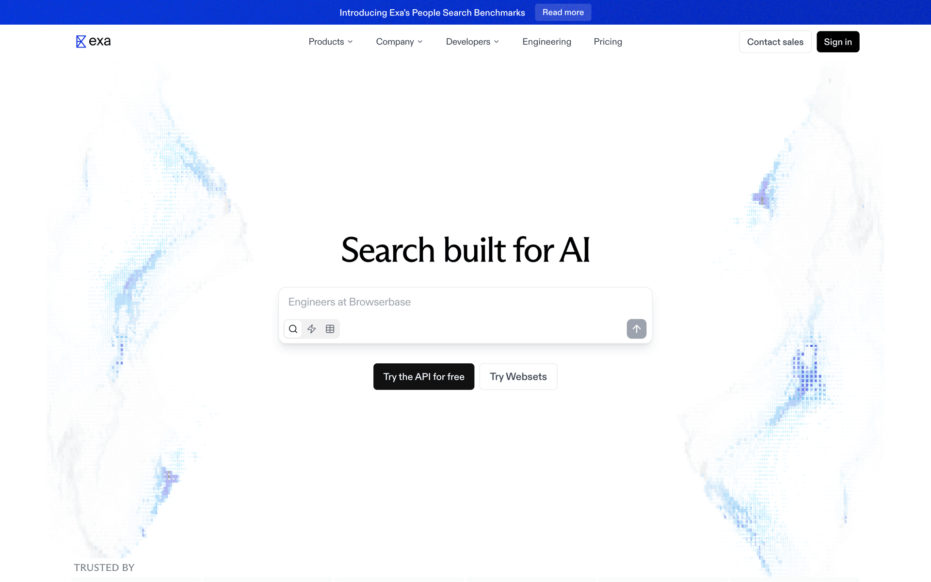 Exa Web Developer Tools interface screenshot 1