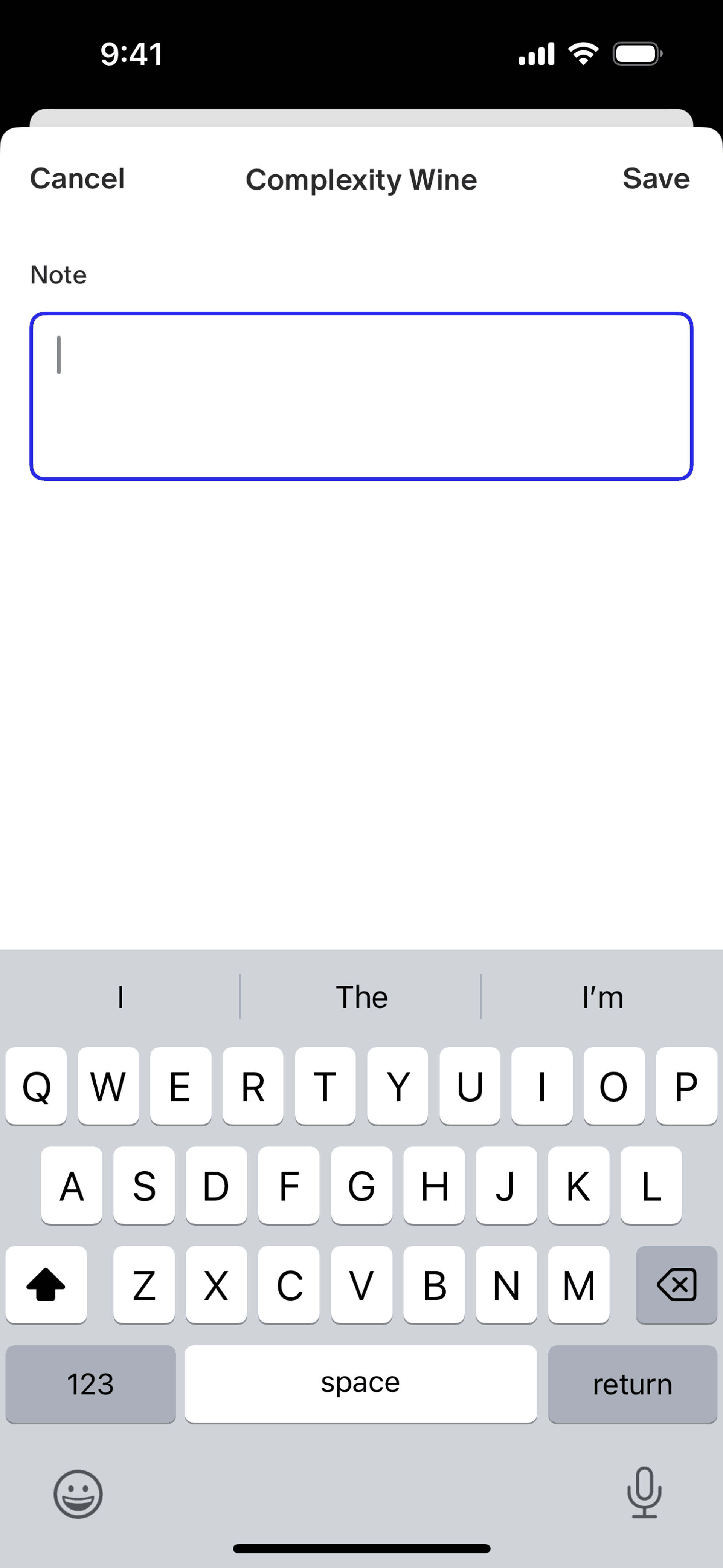 Tock iOS Food & Drink interface screenshot 5