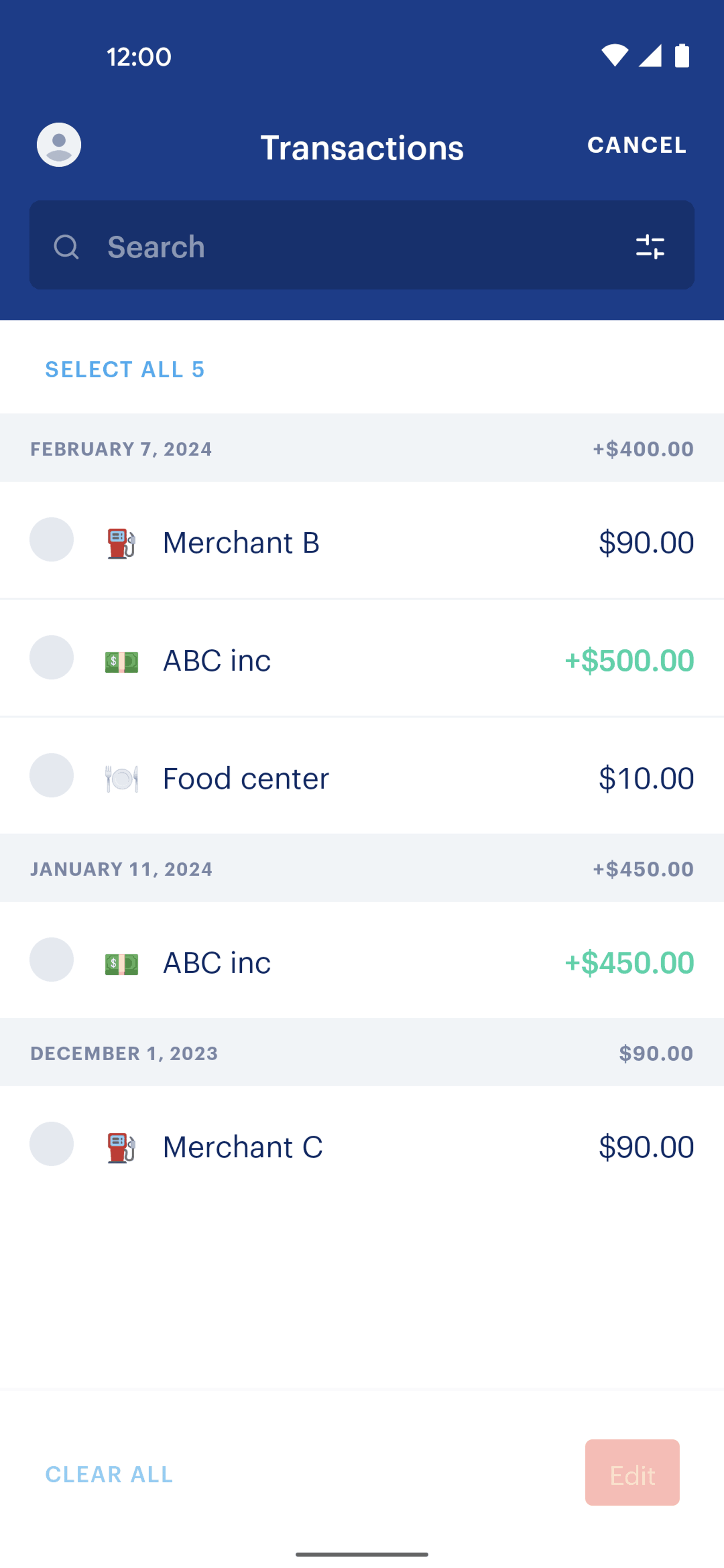 Monarch Android Finance interface screenshot 22