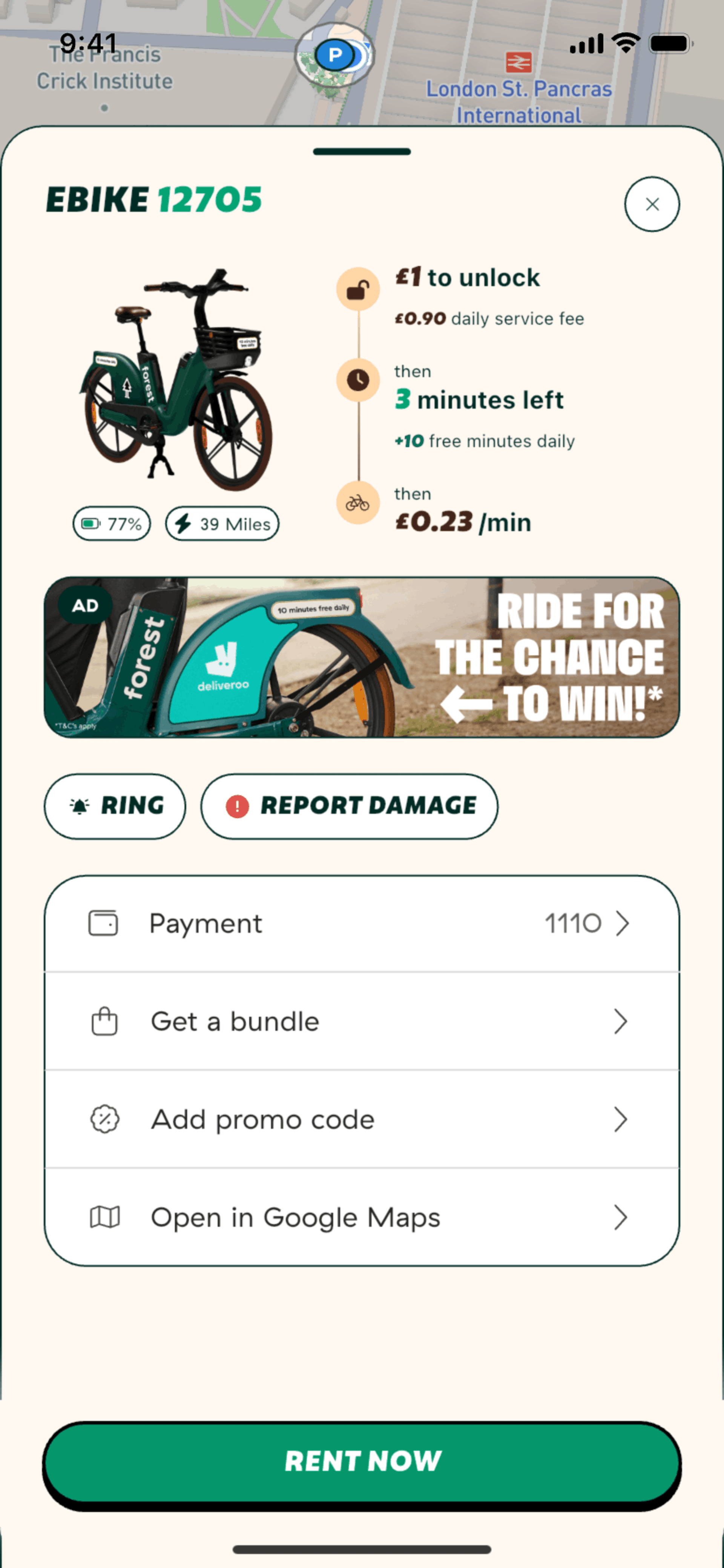 Forest iOS Travel & Transportation interface screenshot 19
