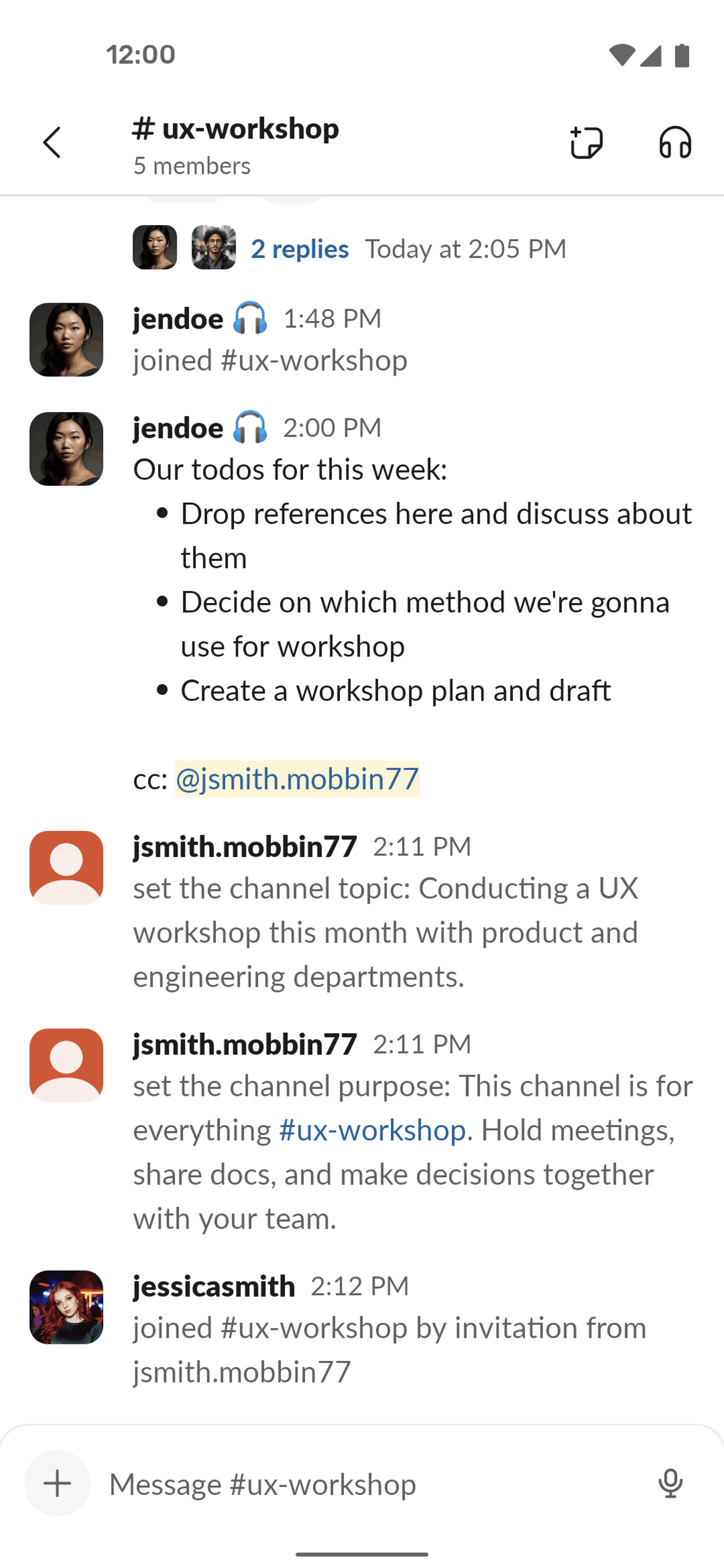 Slack Android Business interface screenshot 7