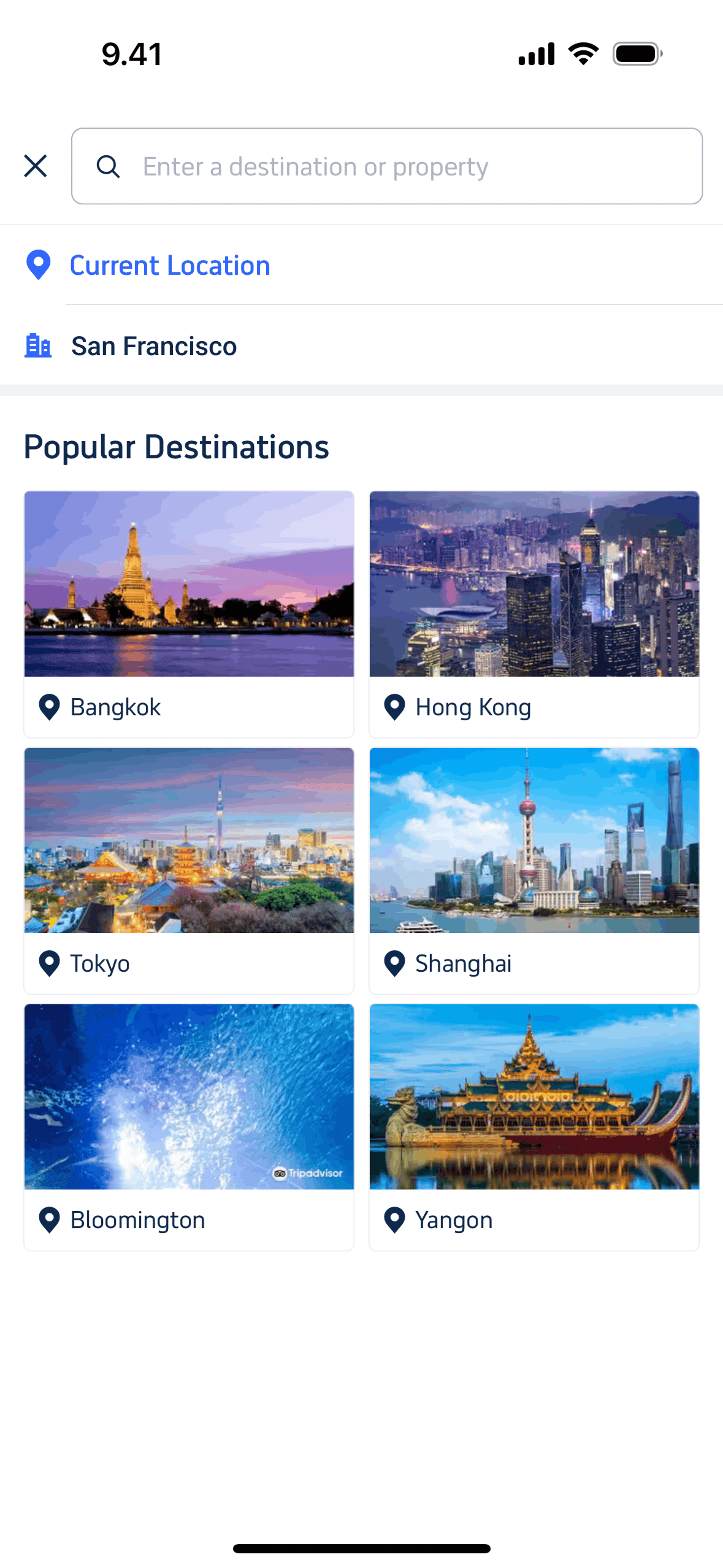 Trip.com iOS Travel & Transportation interface screenshot 20
