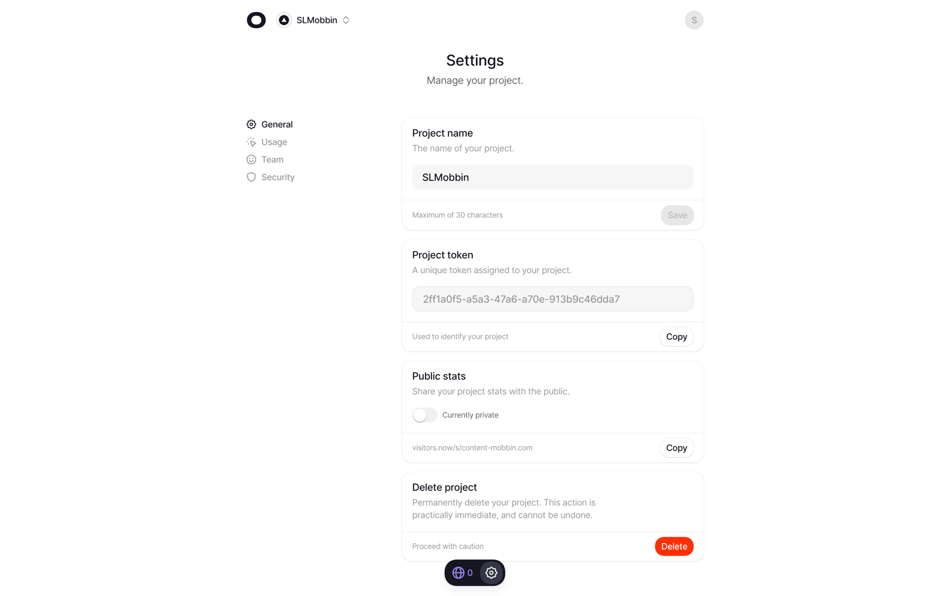 Visitors Web Business interface screenshot 8