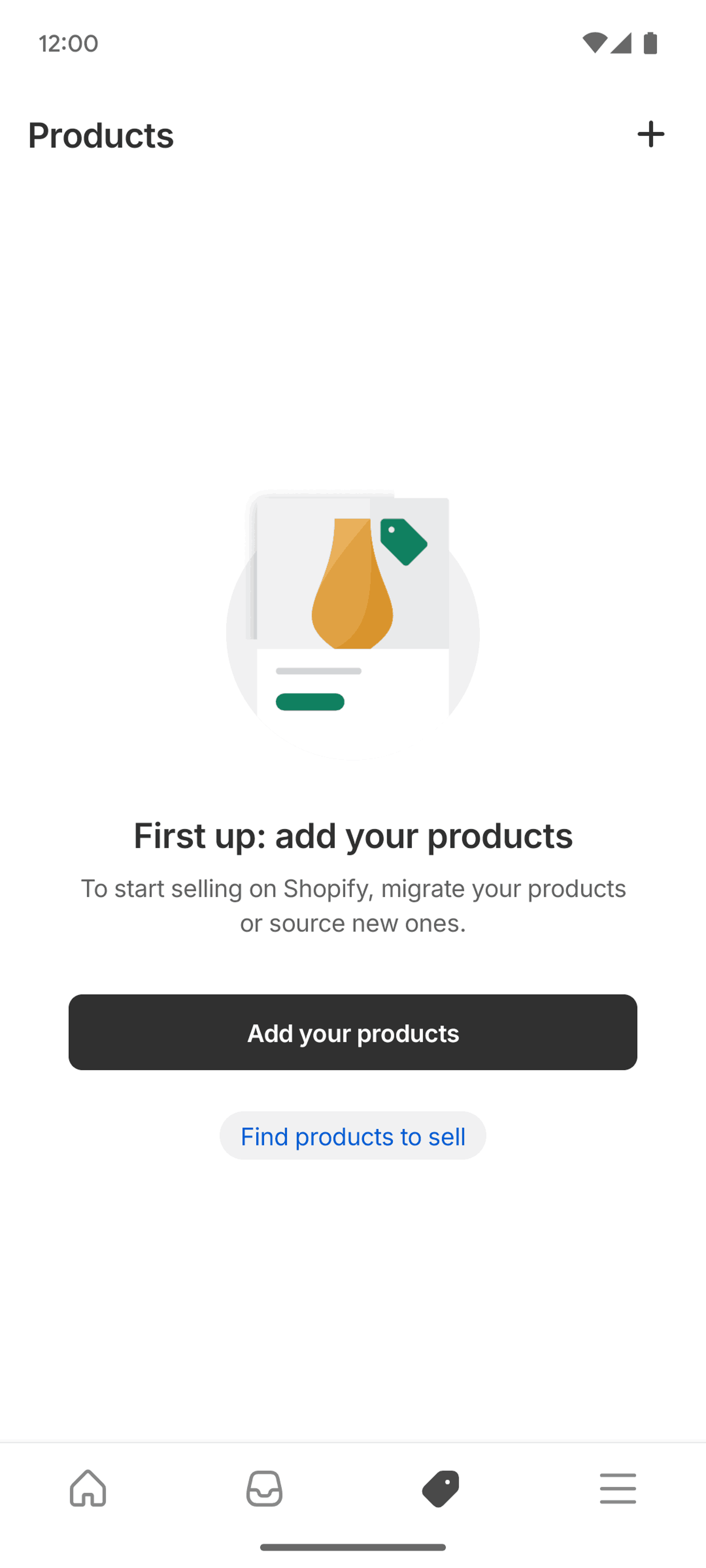 Shopify Android Business interface screenshot 15