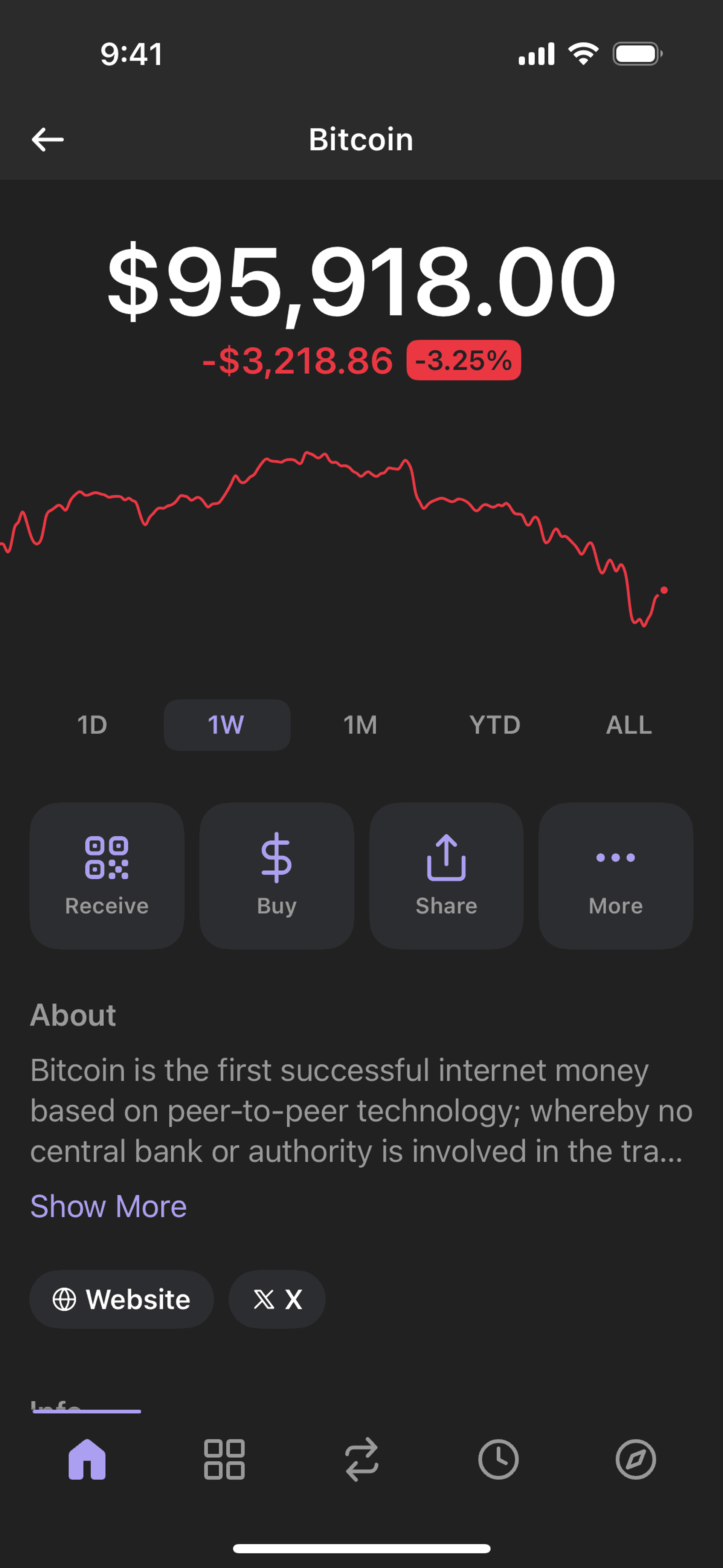 Phantom iOS Crypto & Web3 interface screenshot 19
