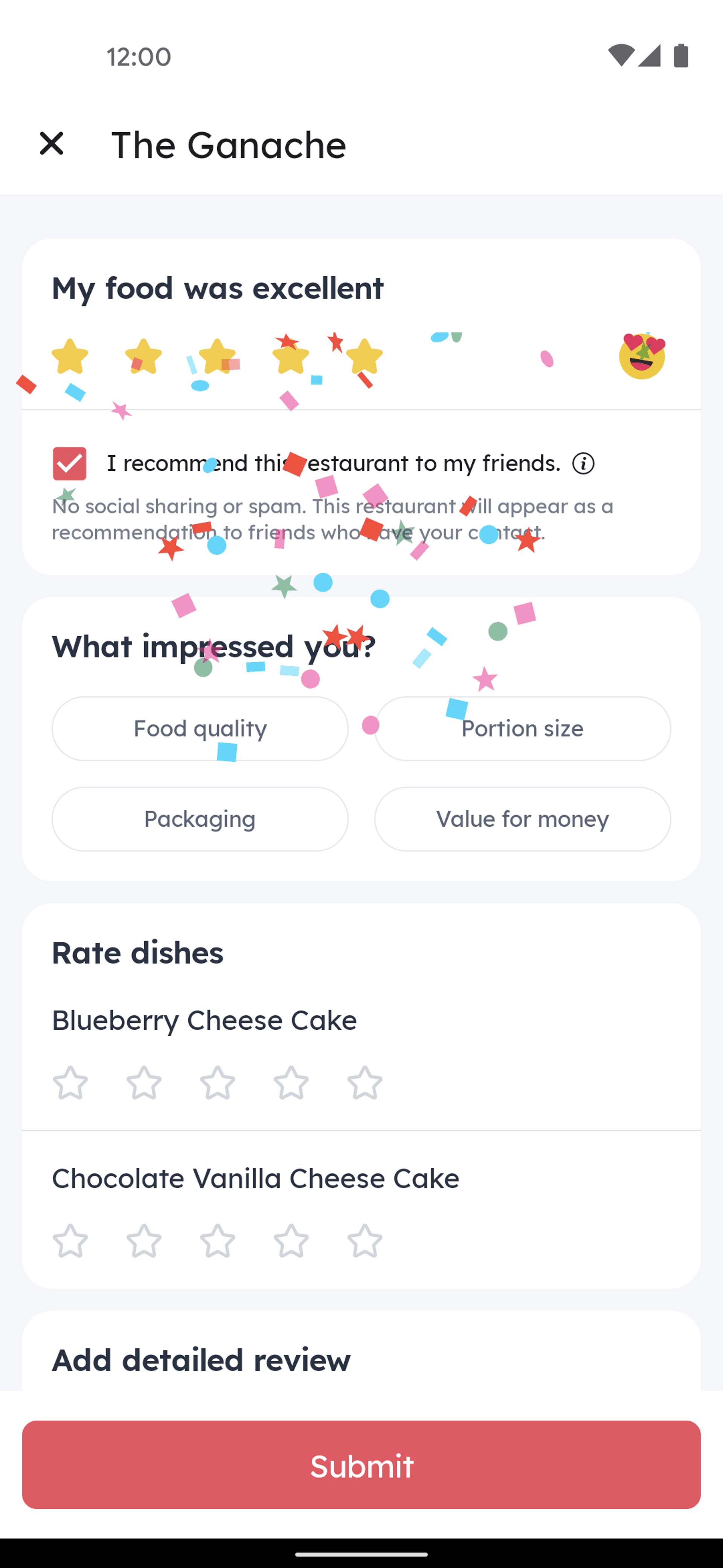Zomato Android Food & Drink interface screenshot 13