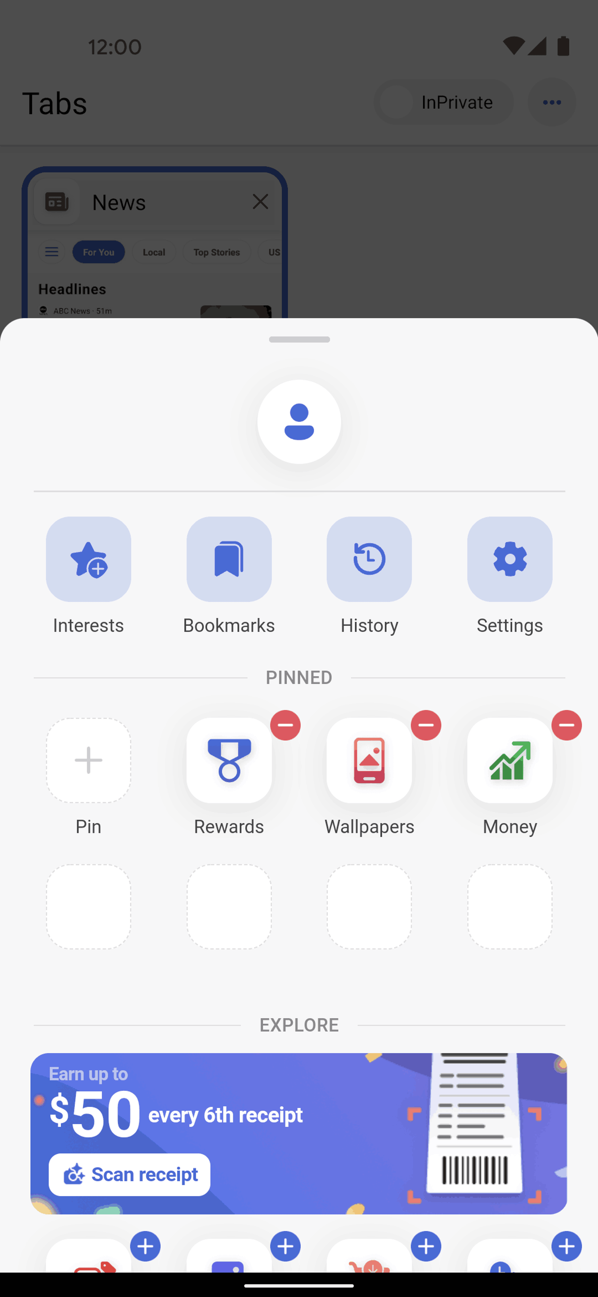 Bing Android AI interface screenshot 18