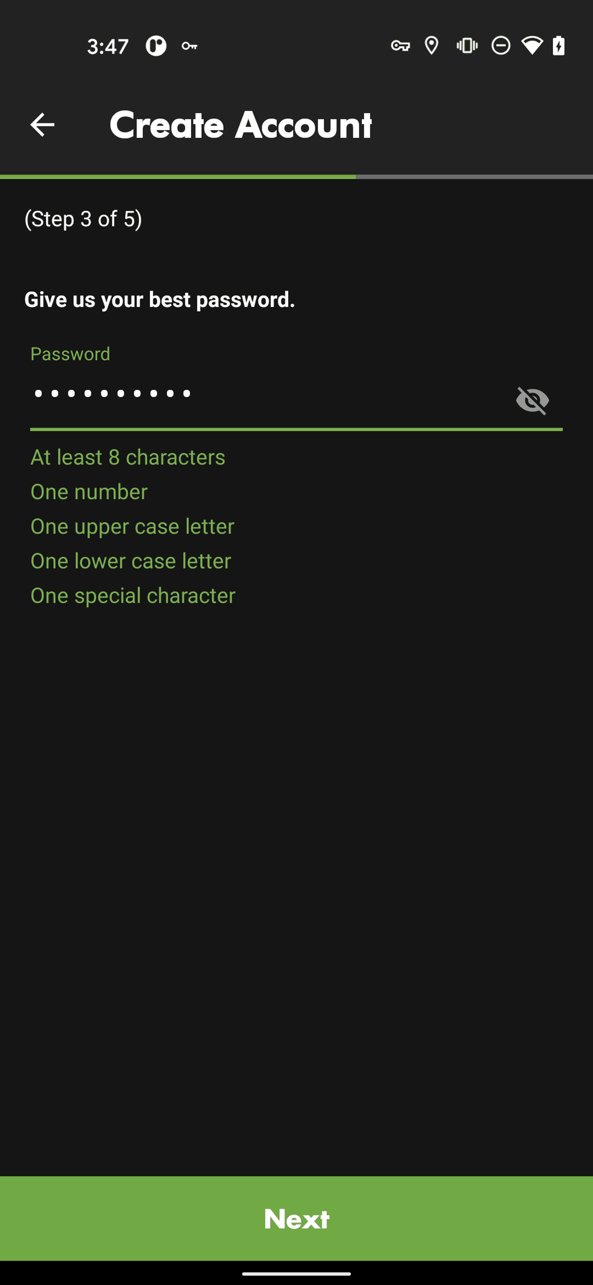 Shake Shack Android Food & Drink interface screenshot 13