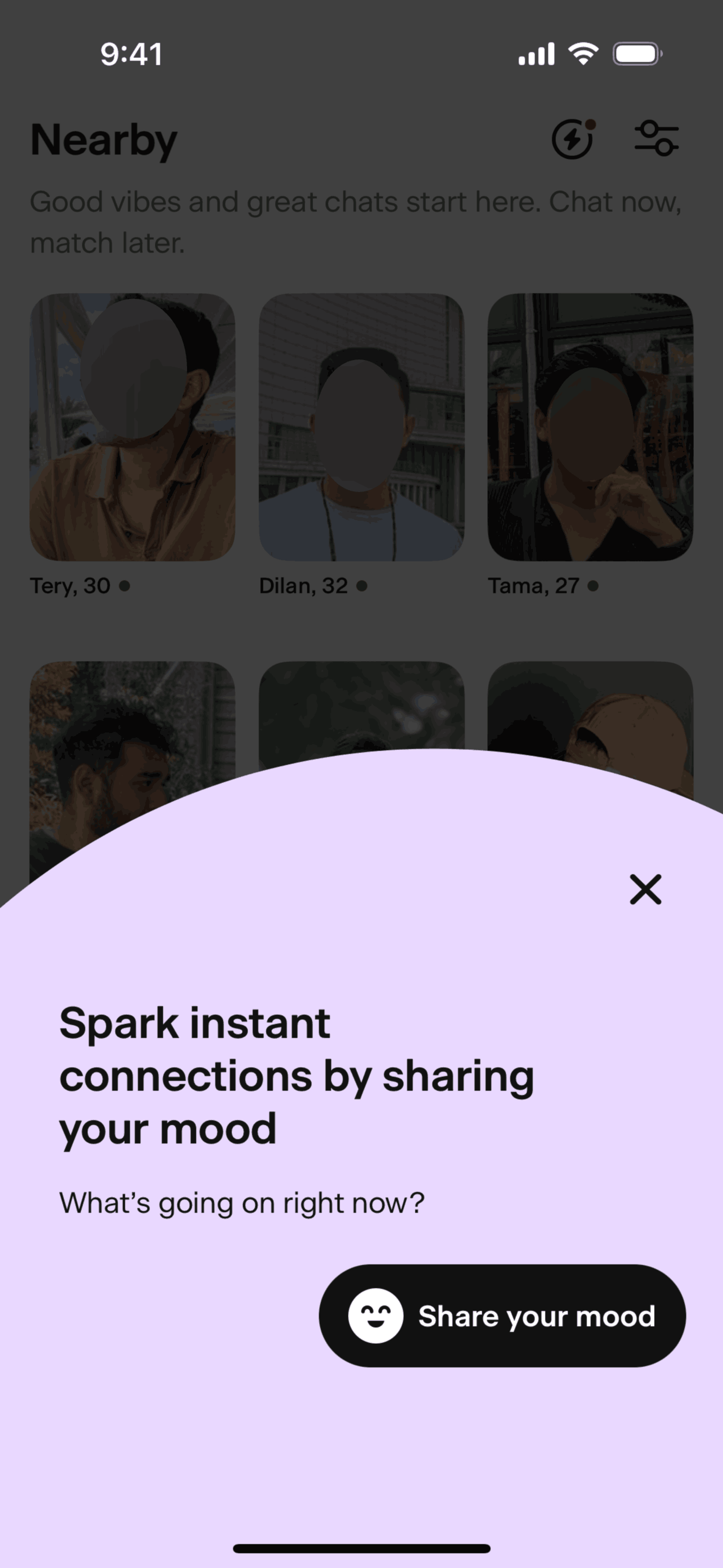 Badoo iOS Lifestyle interface screenshot 18