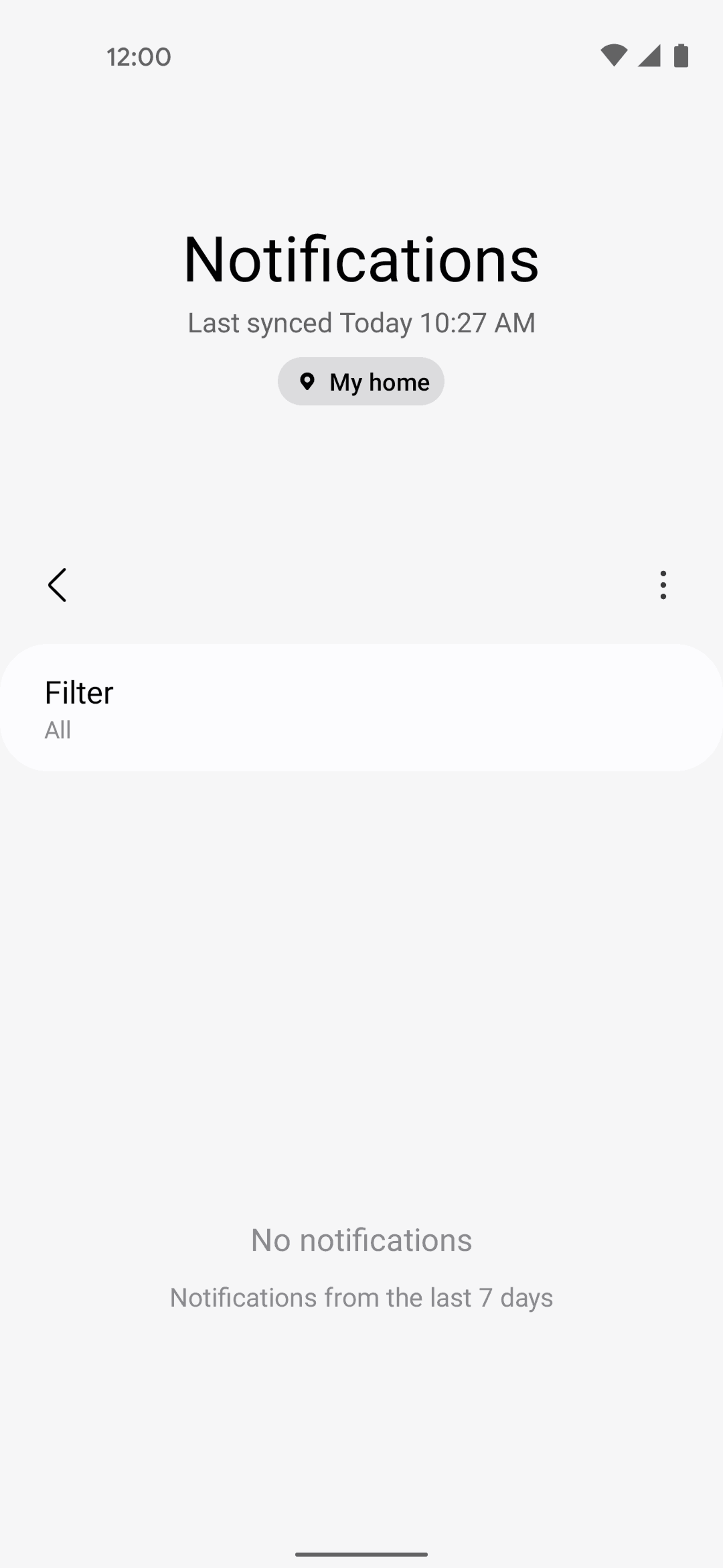 SmartThings Android Productivity interface screenshot 20