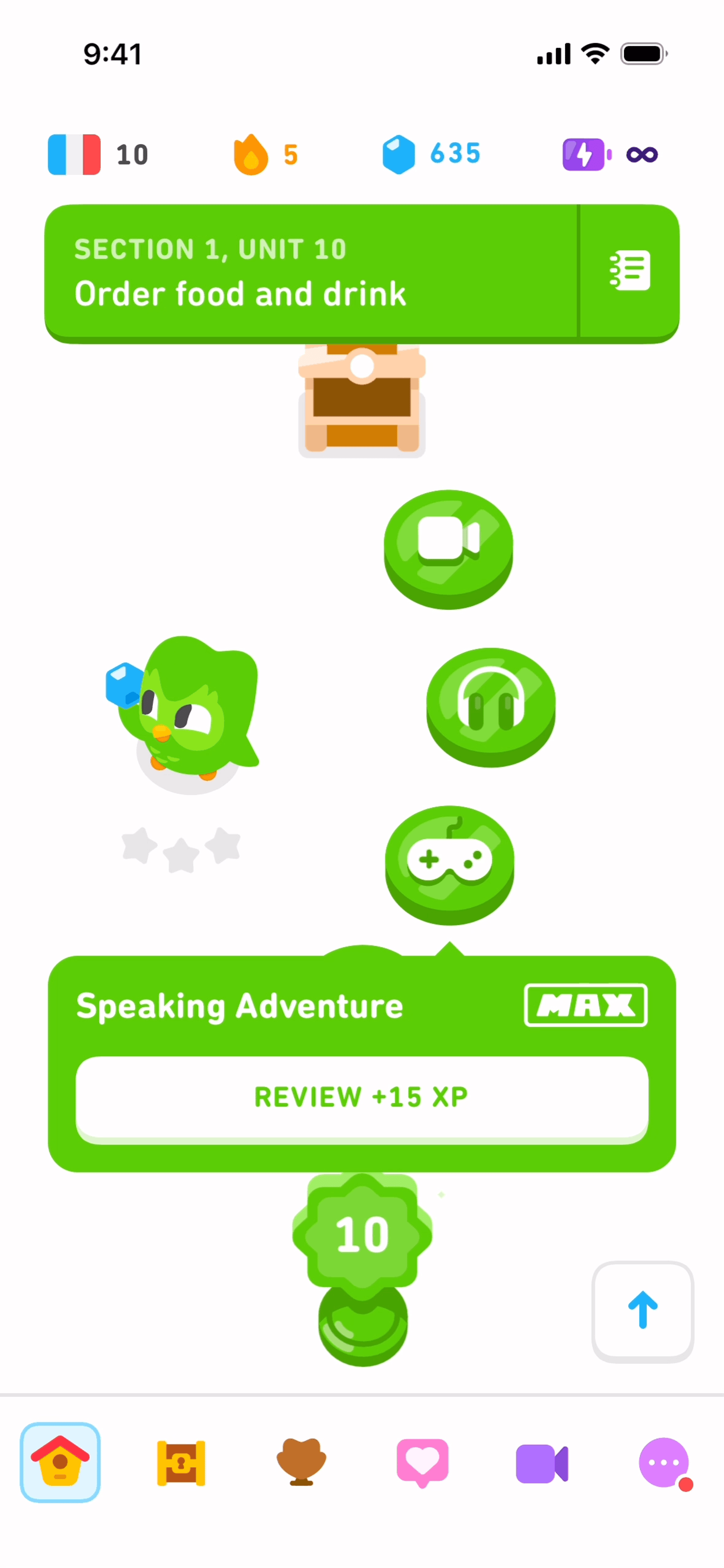 Duolingo iOS Education interface screenshot 24
