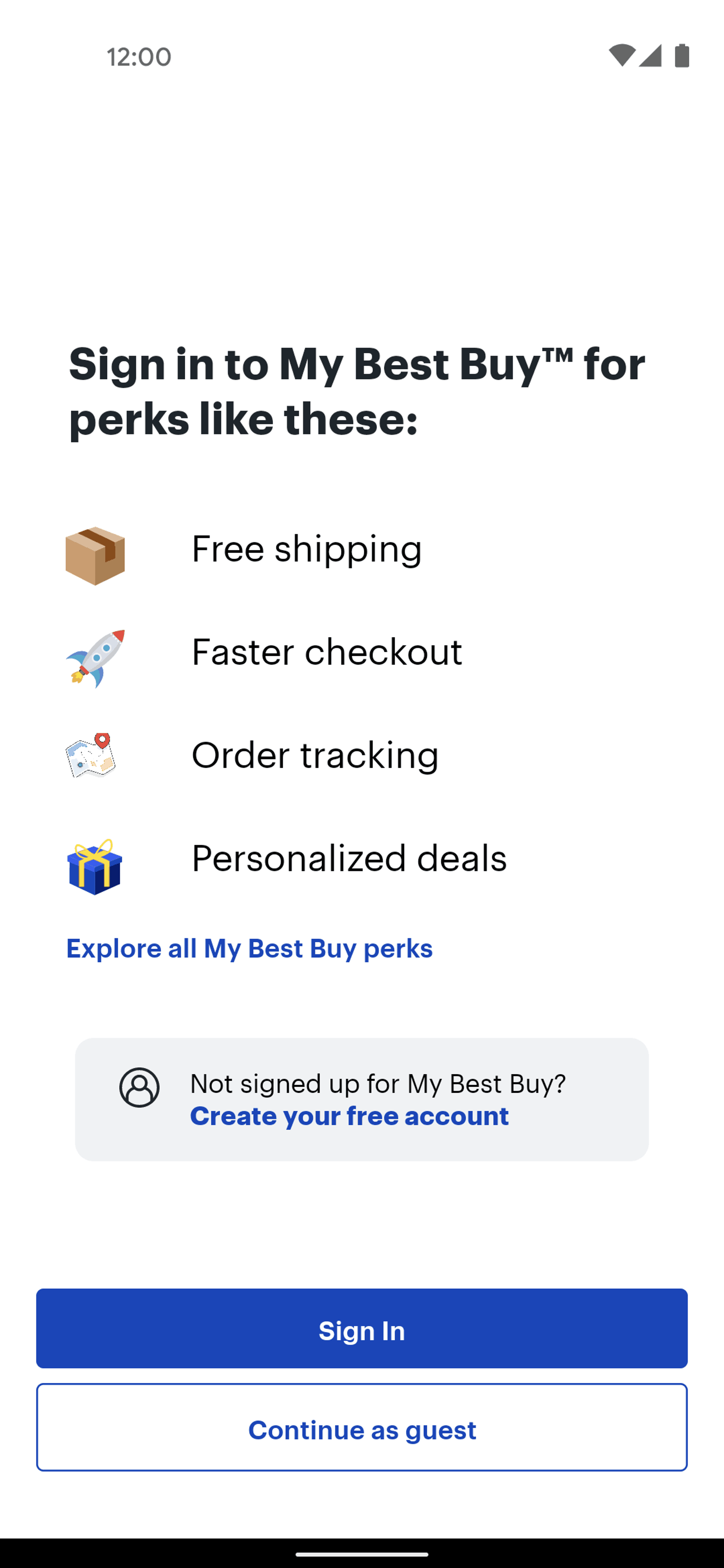 Best Buy Android Shopping interface screenshot 6