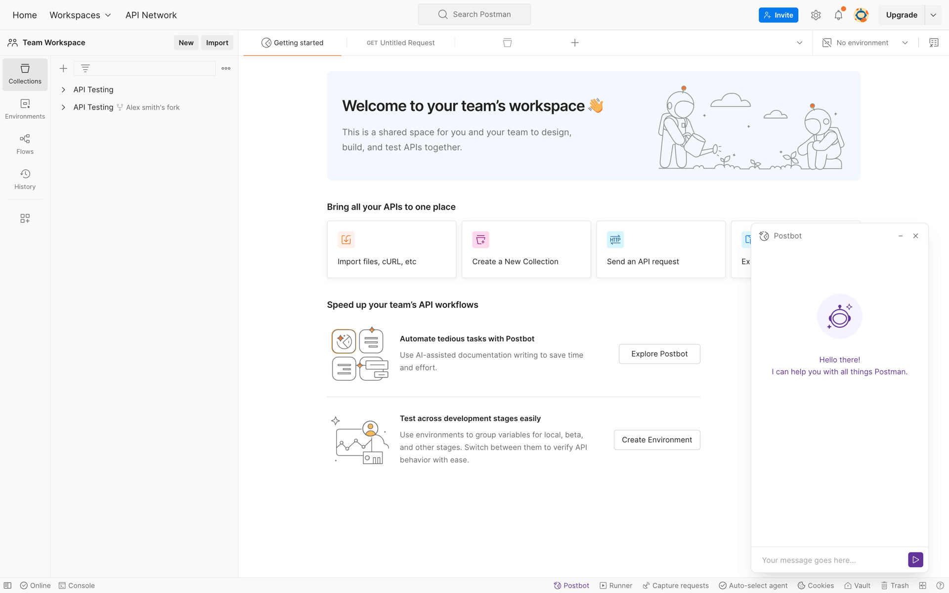 Postman Web Developer Tools interface screenshot 8