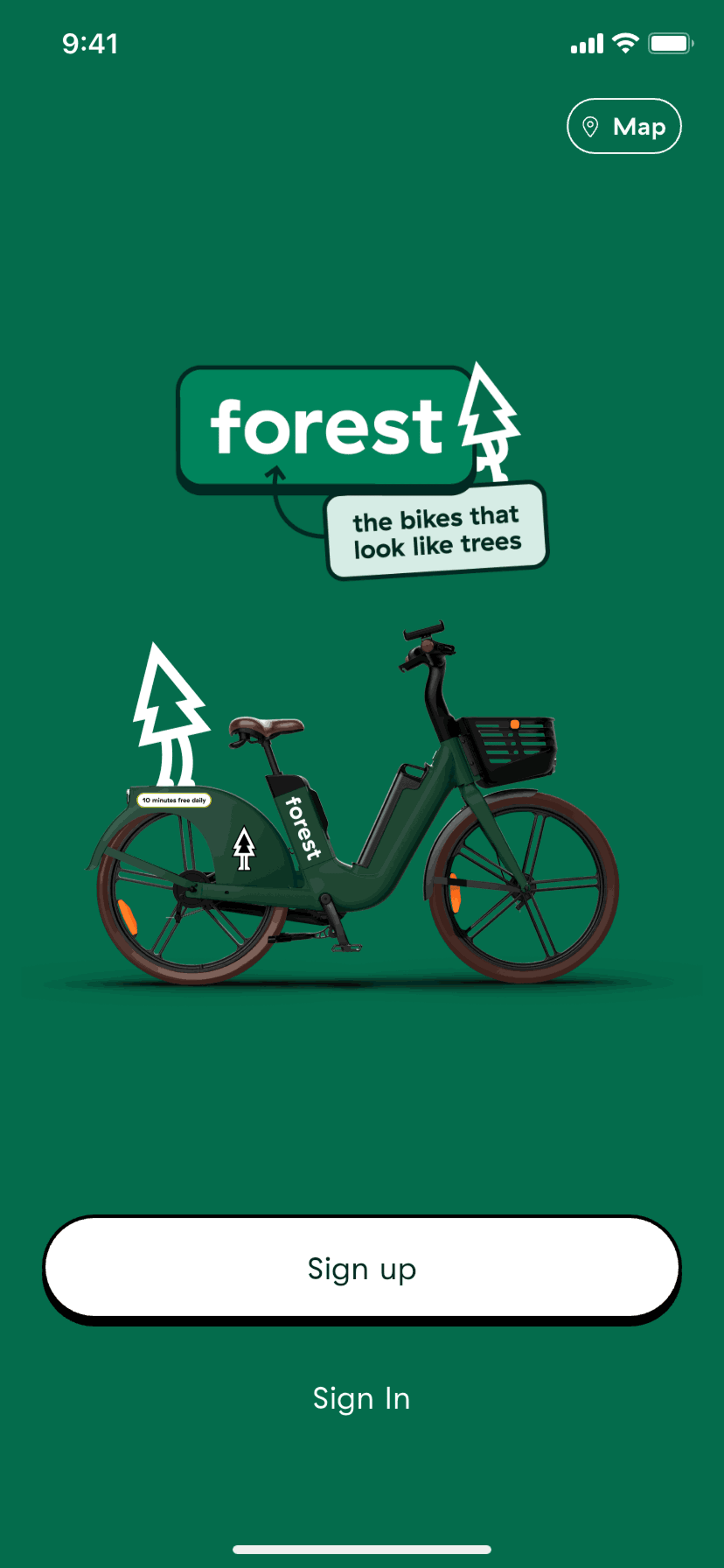 Forest iOS Travel & Transportation interface screenshot 3