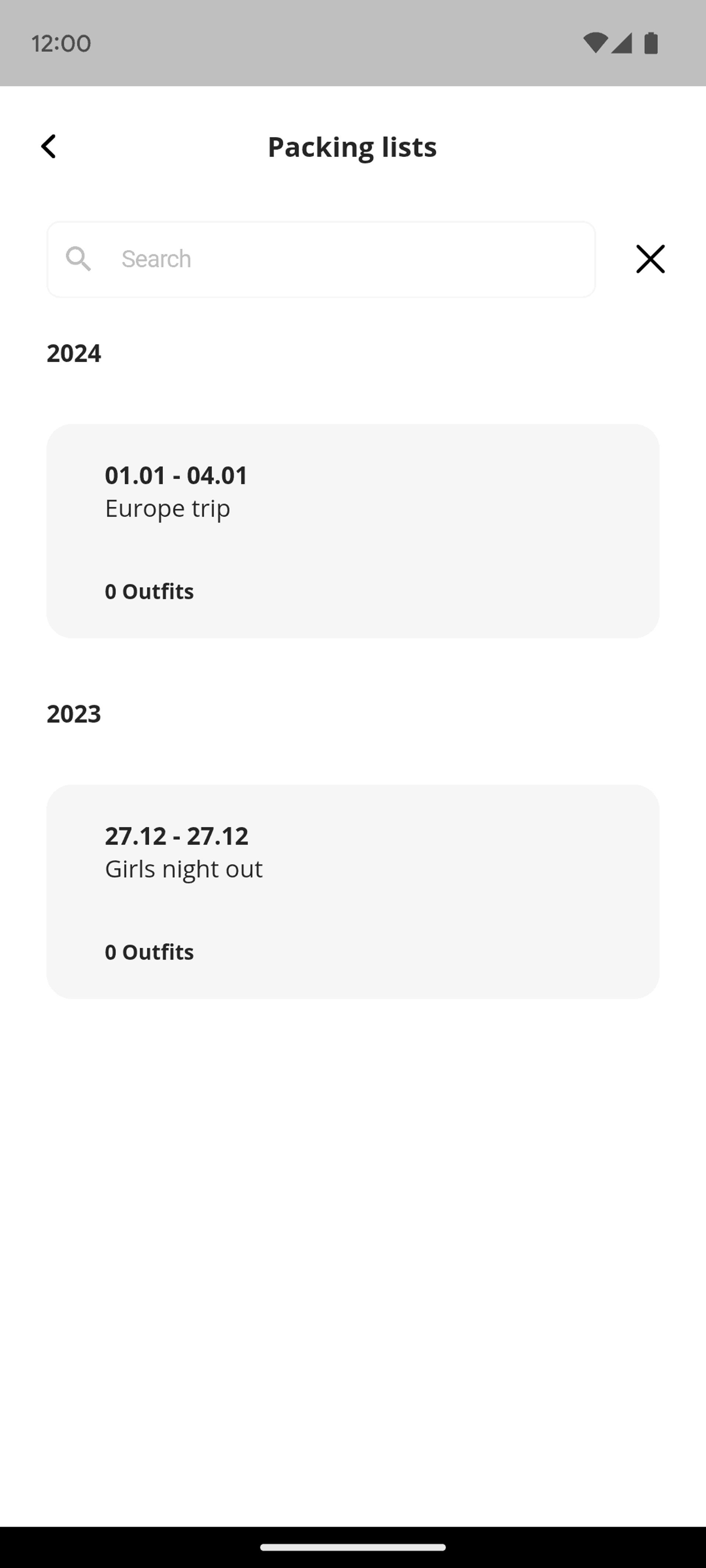 Whering Android Lifestyle interface screenshot 4