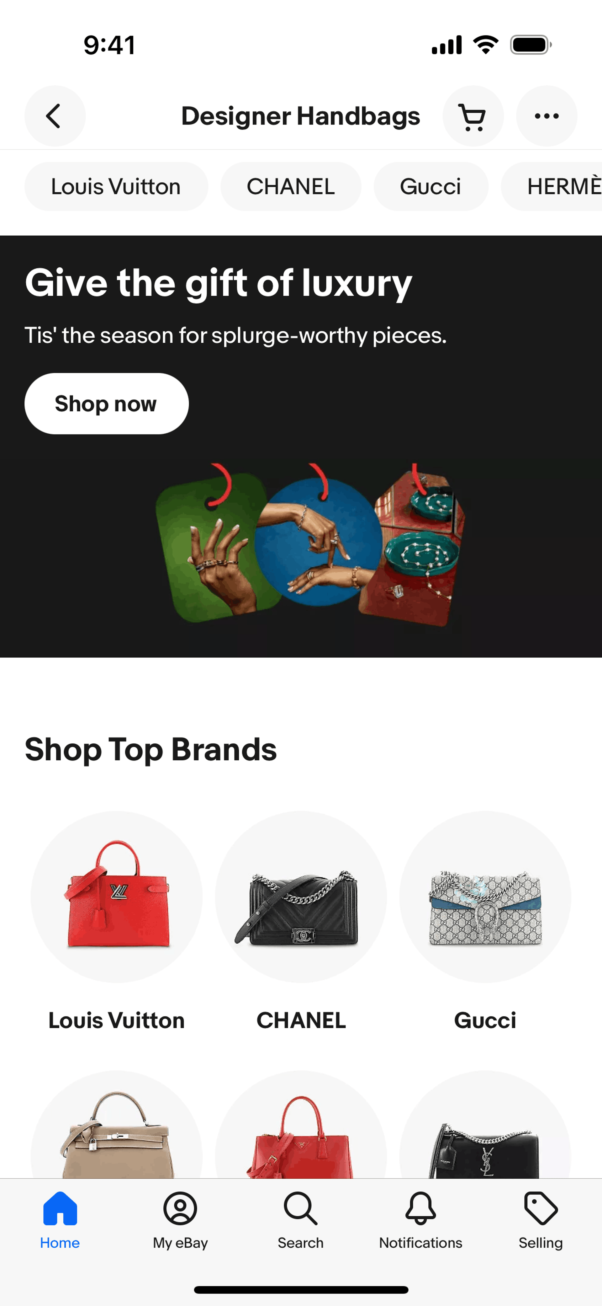 eBay iOS Shopping interface screenshot 21