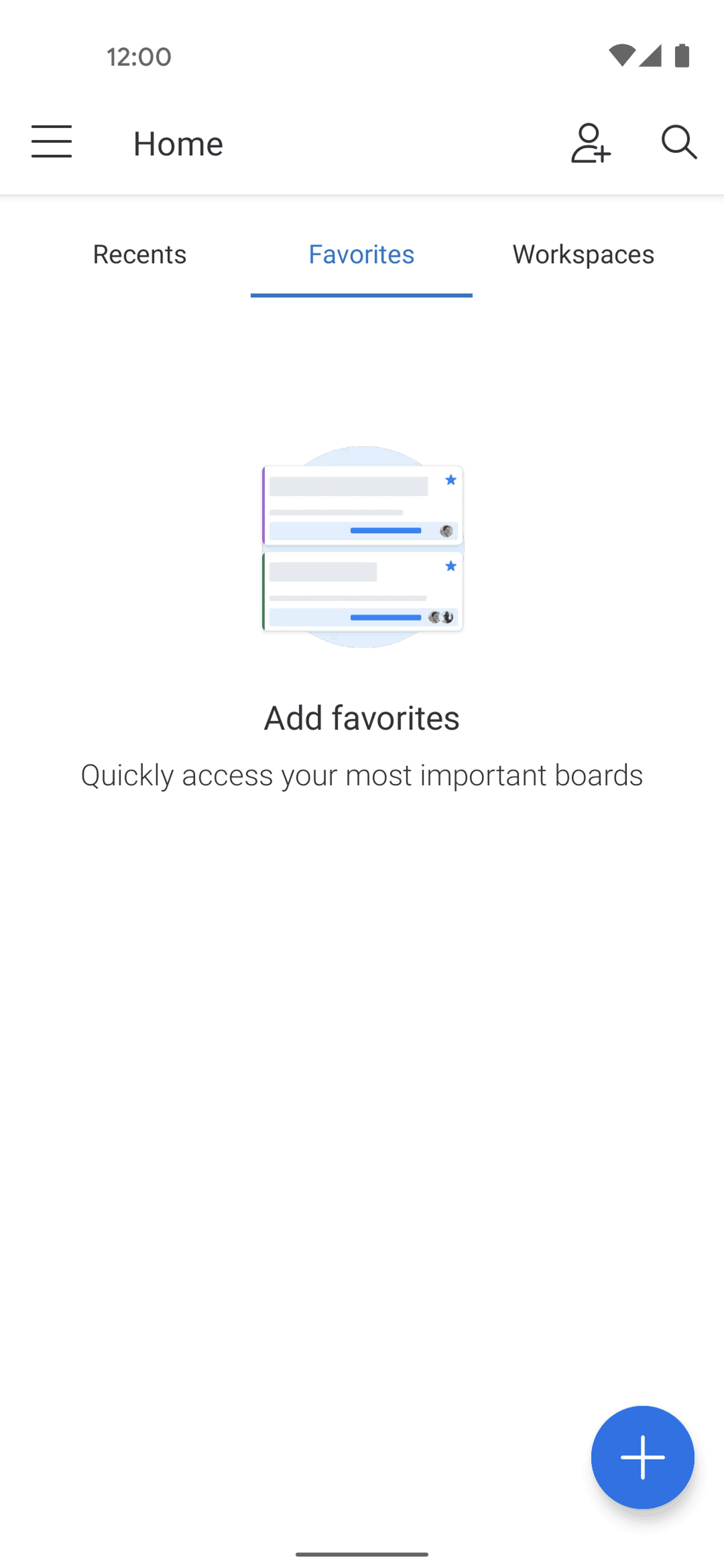 monday.com Android Collaboration interface screenshot 21