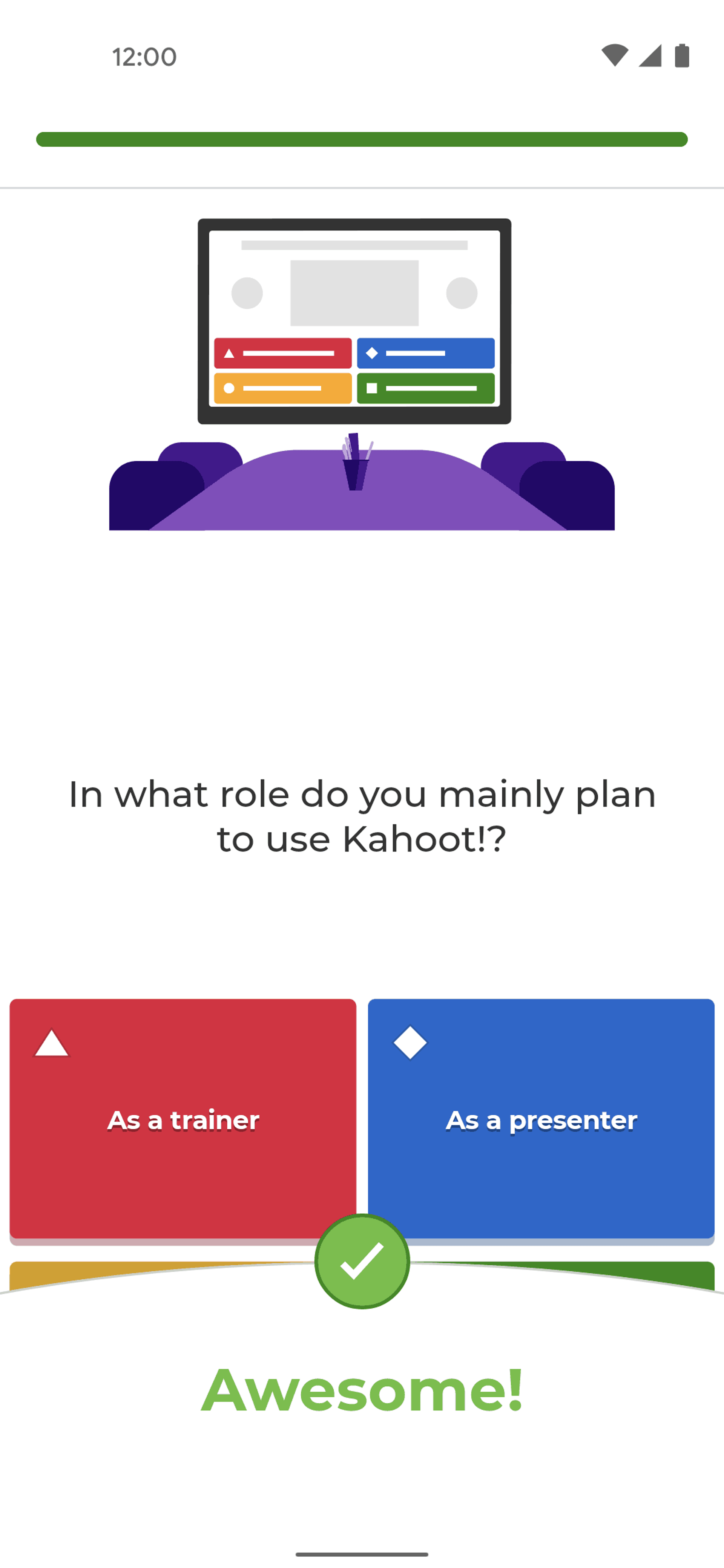 Kahoot! Android Education interface screenshot 8