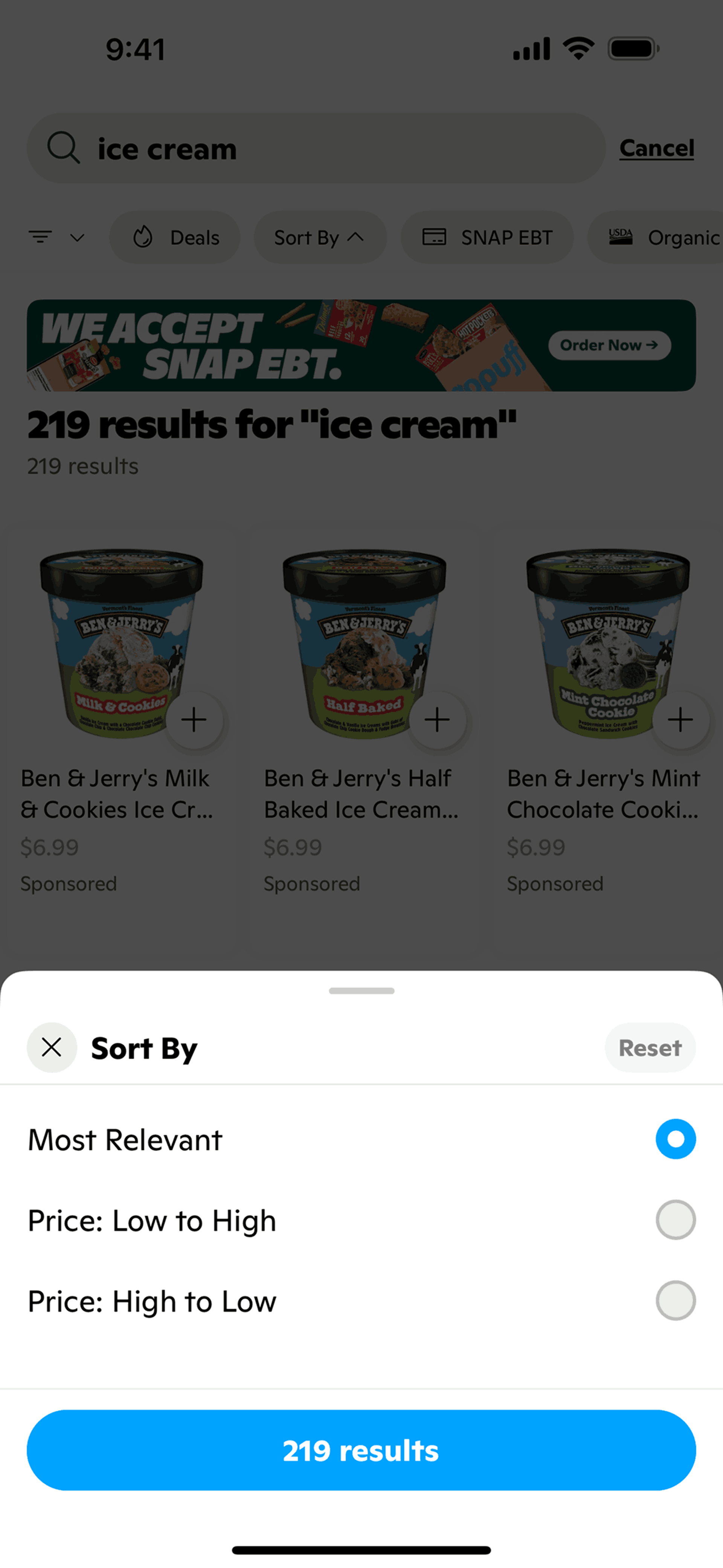 Gopuff iOS Shopping interface screenshot 18
