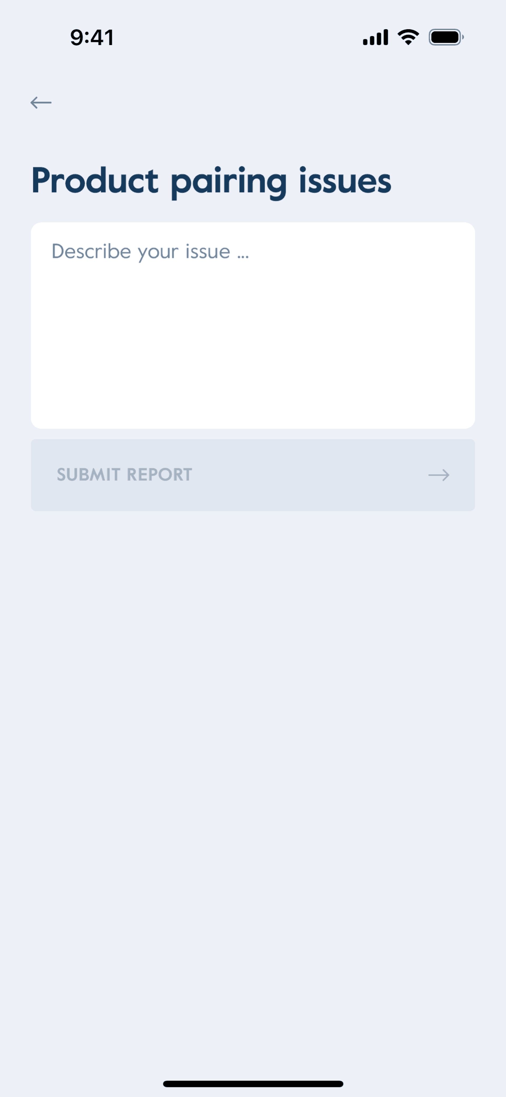 LARQ iOS Lifestyle interface screenshot 5