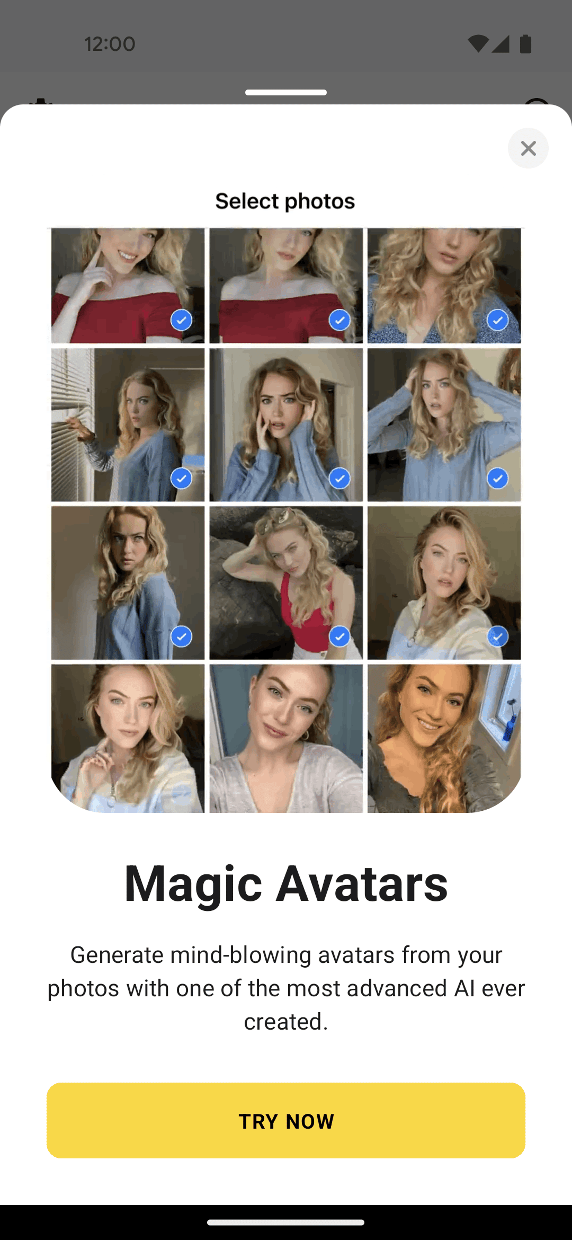 Lensa AI Android Photo & Video interface screenshot 15