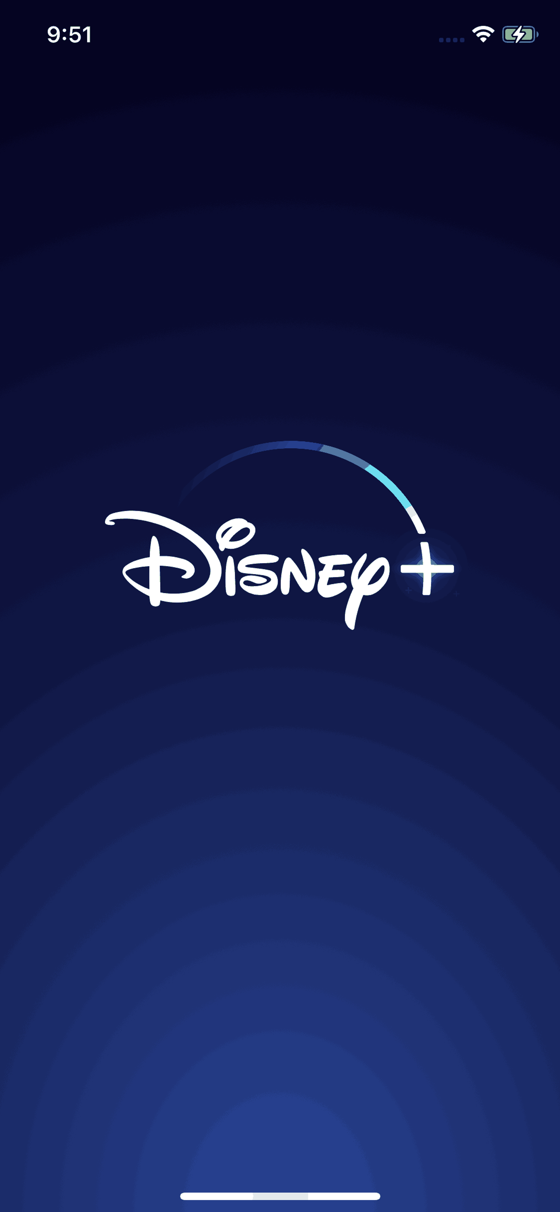 Disney+ iOS Entertainment interface screenshot 1