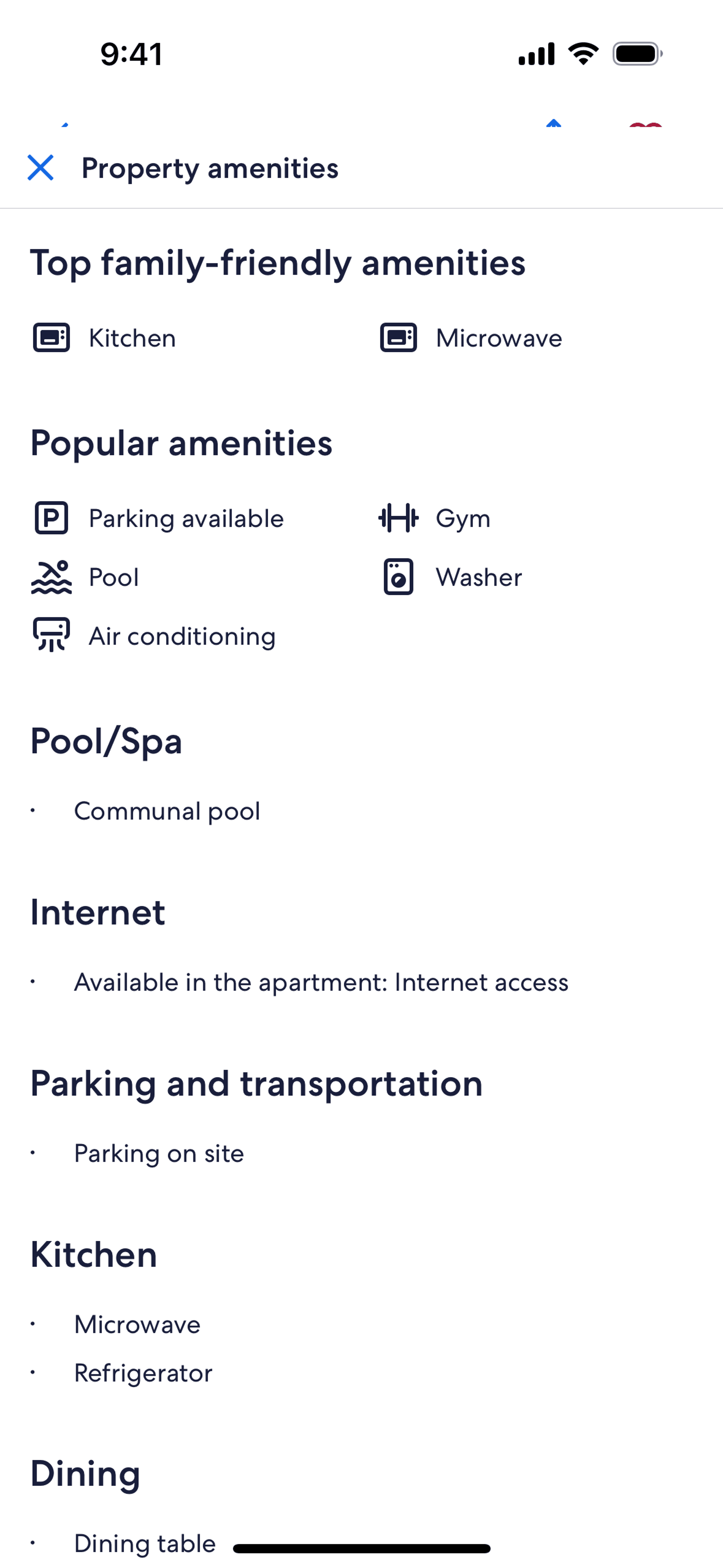 Vrbo iOS Real Estate interface screenshot 9