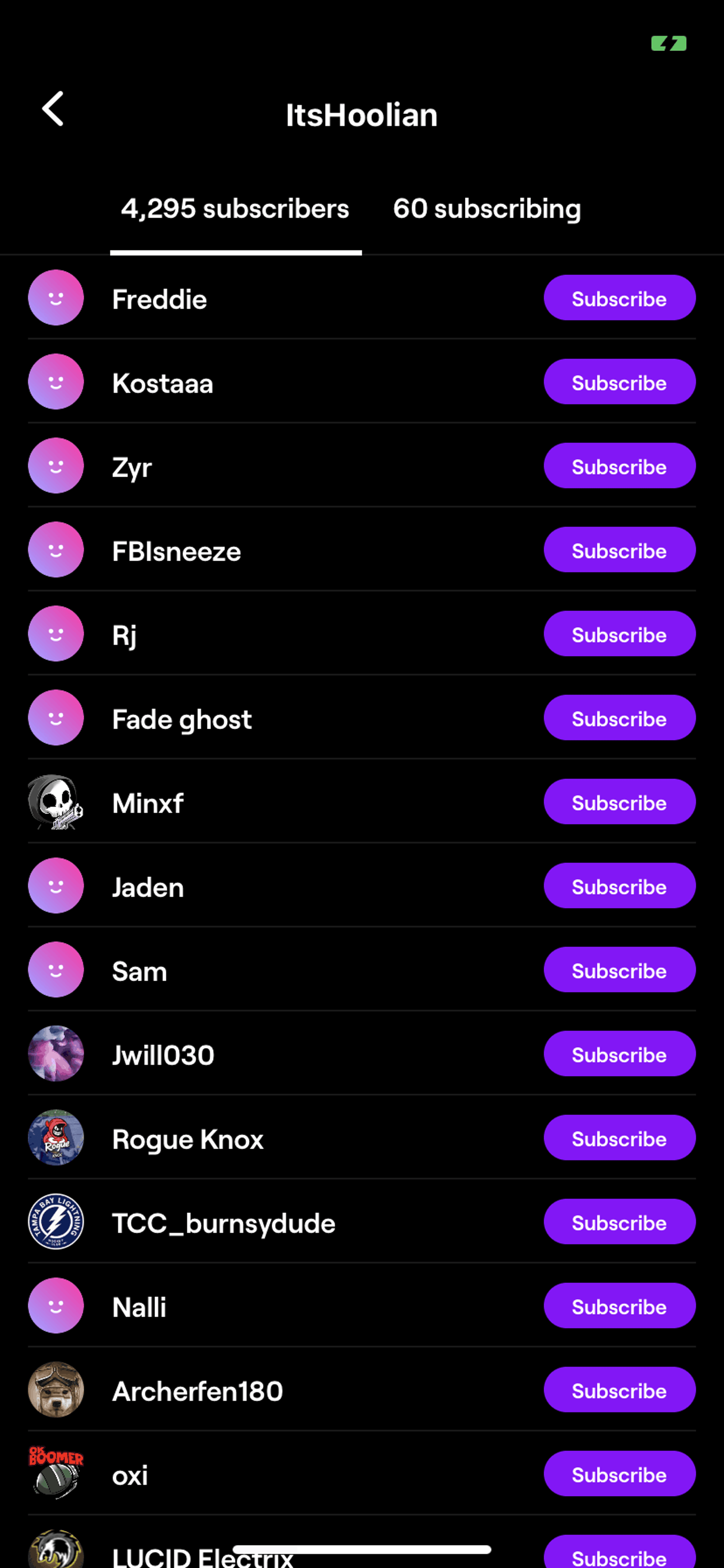 Powder iOS Social Networking interface screenshot 13
