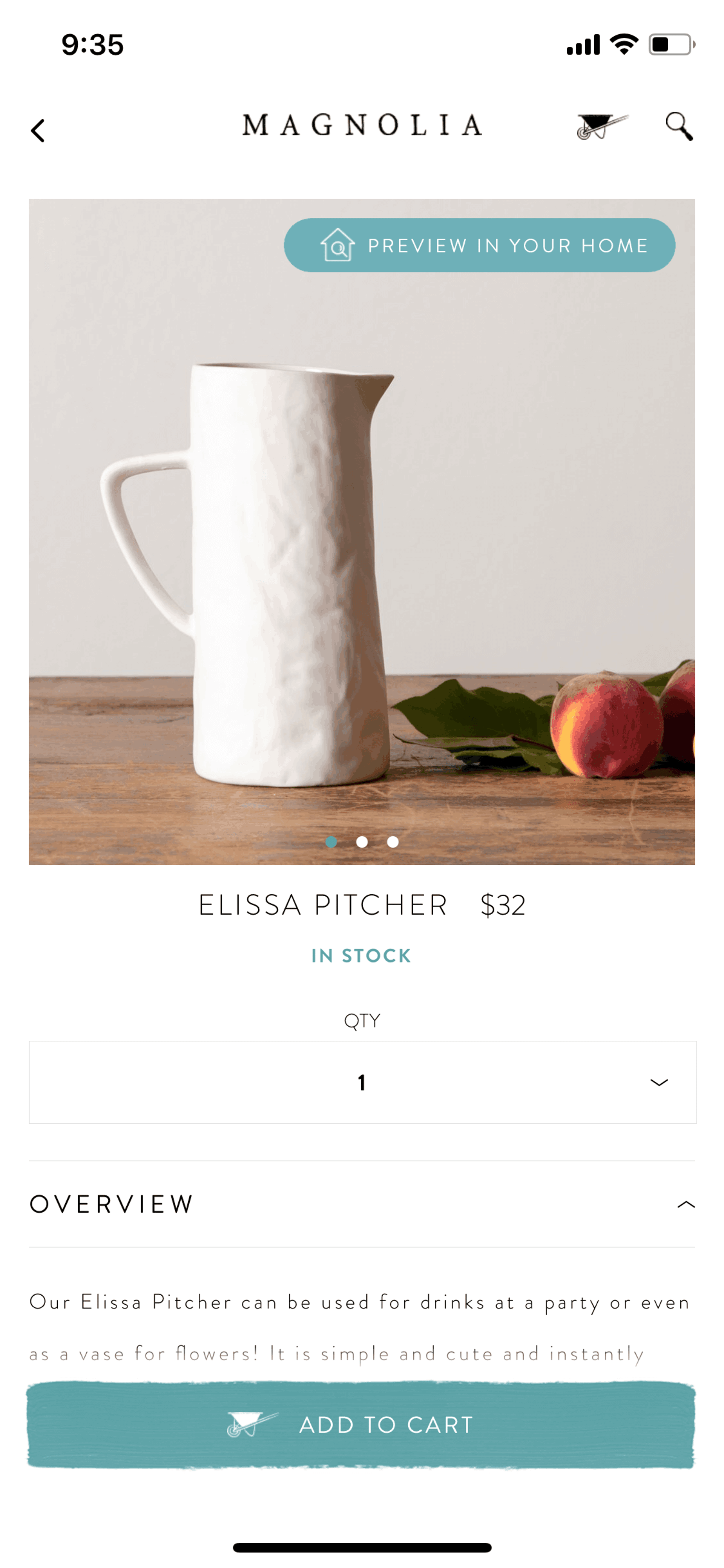Magnolia Market iOS Shopping interface screenshot 17