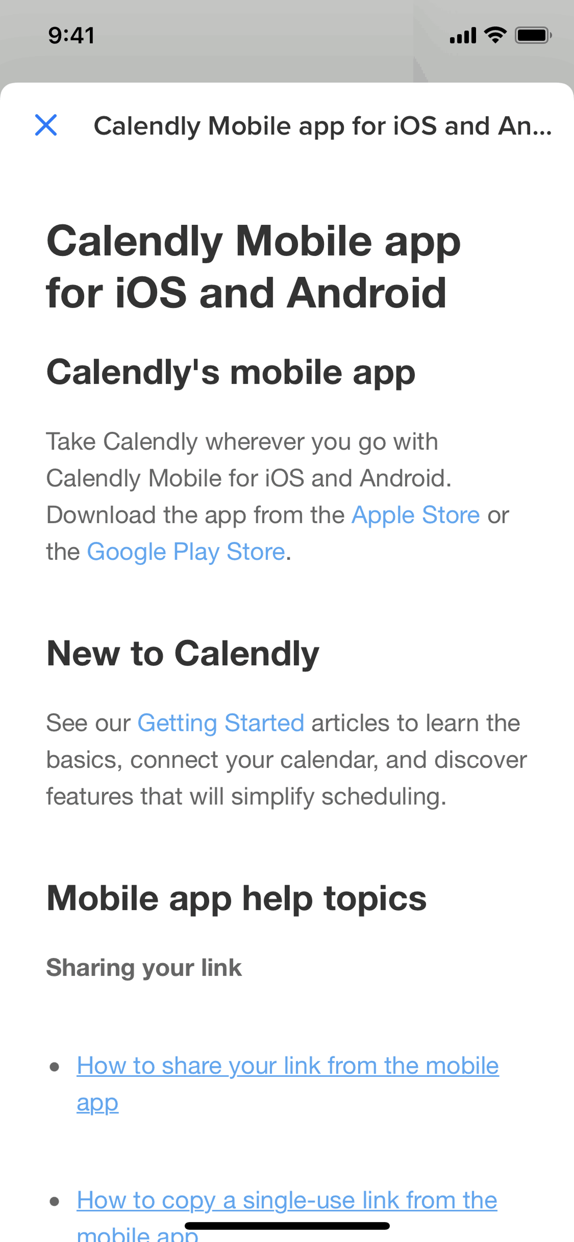 Calendly iOS Business interface screenshot 5