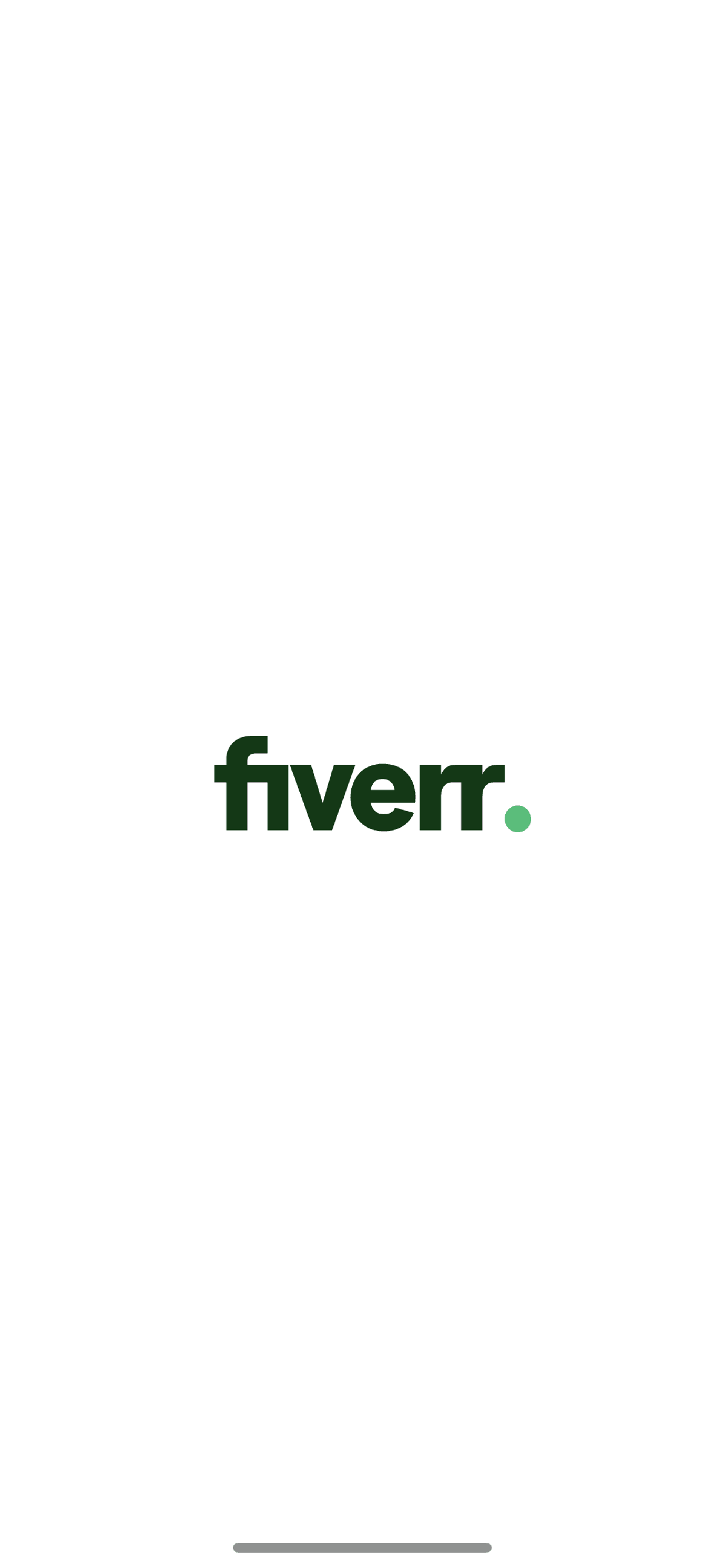 Fiverr iOS Business interface screenshot 1