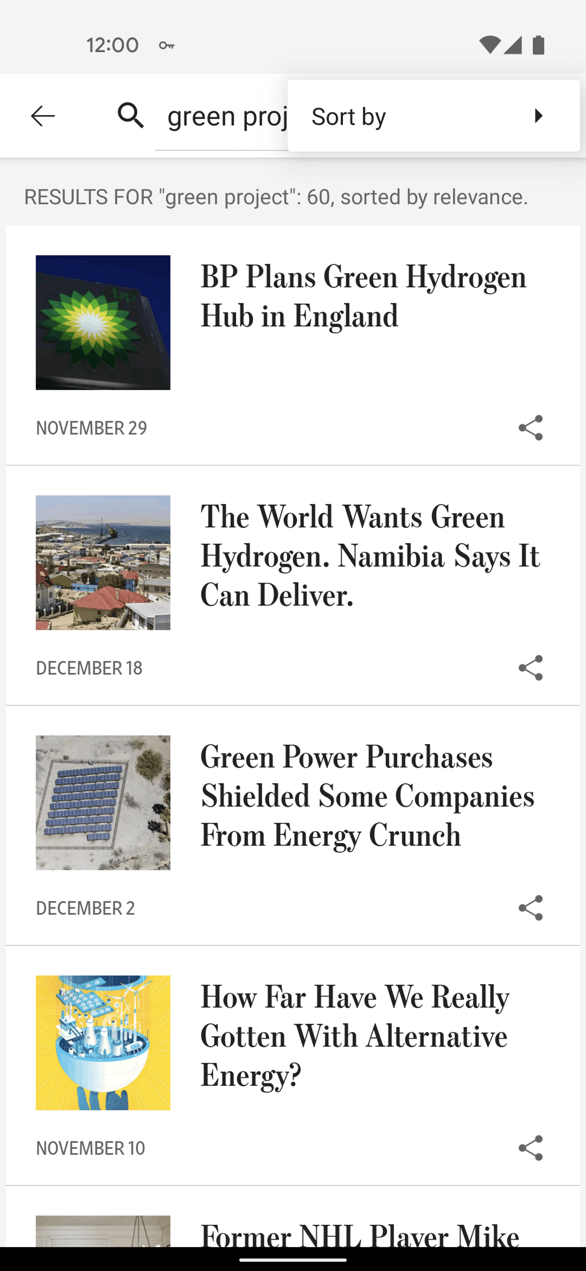 The Wall Street Journal Android News interface screenshot 23