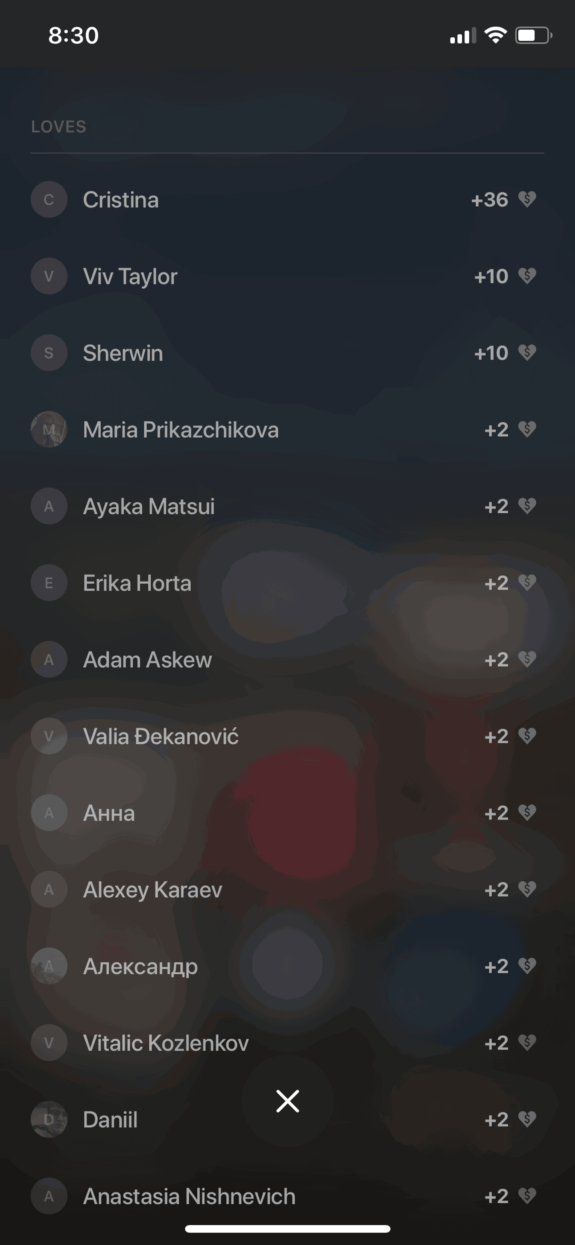 Elbi iOS Social Networking interface screenshot 12