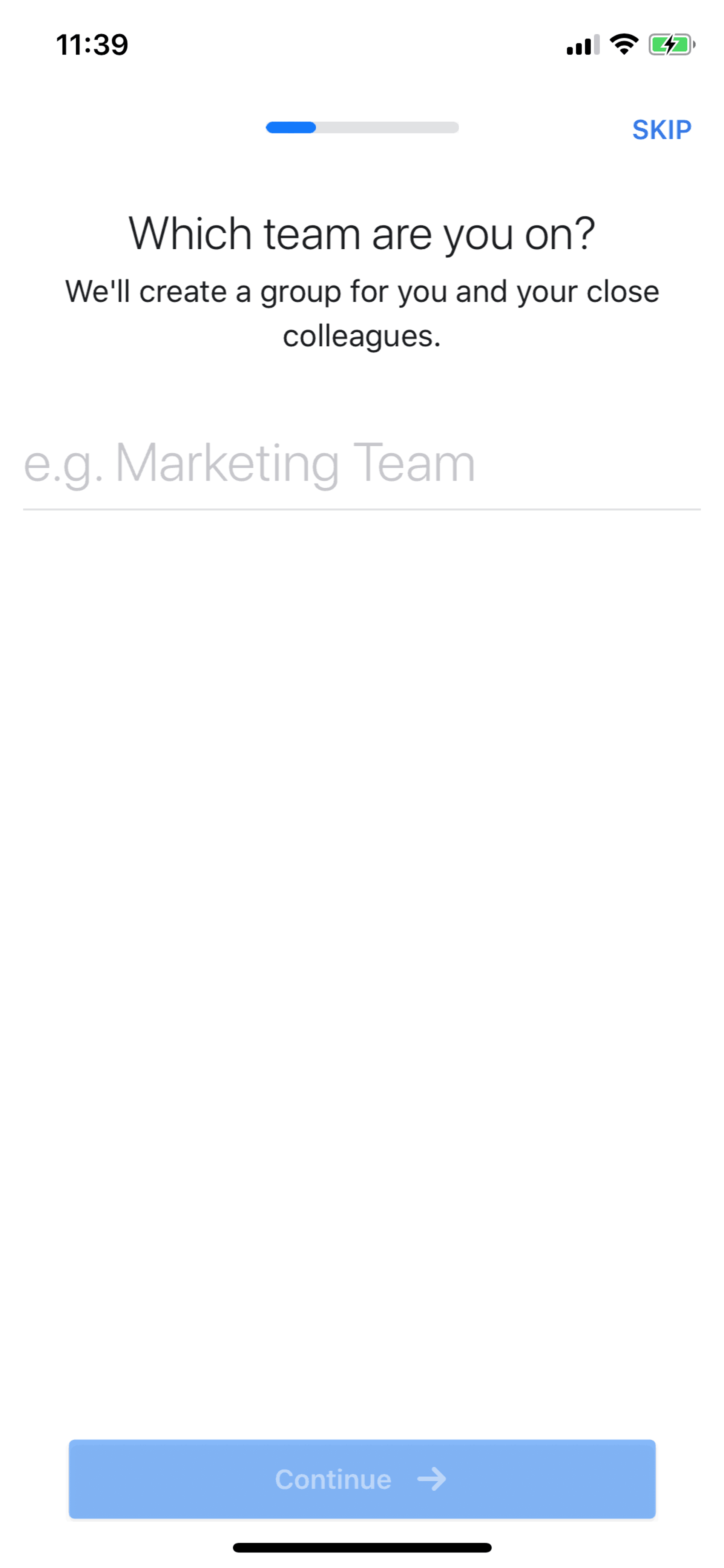 Workplace iOS Business interface screenshot 11