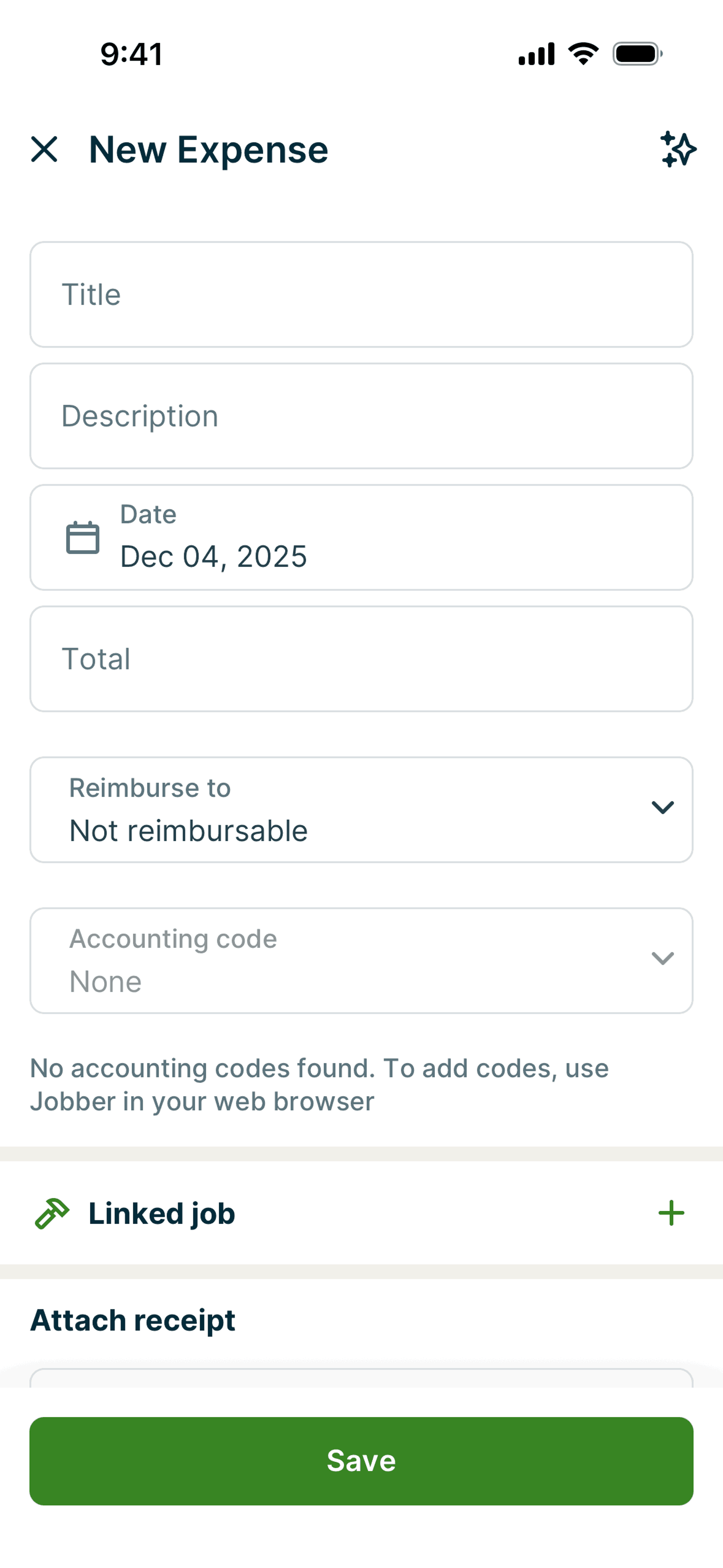 Jobber iOS Business interface screenshot 7