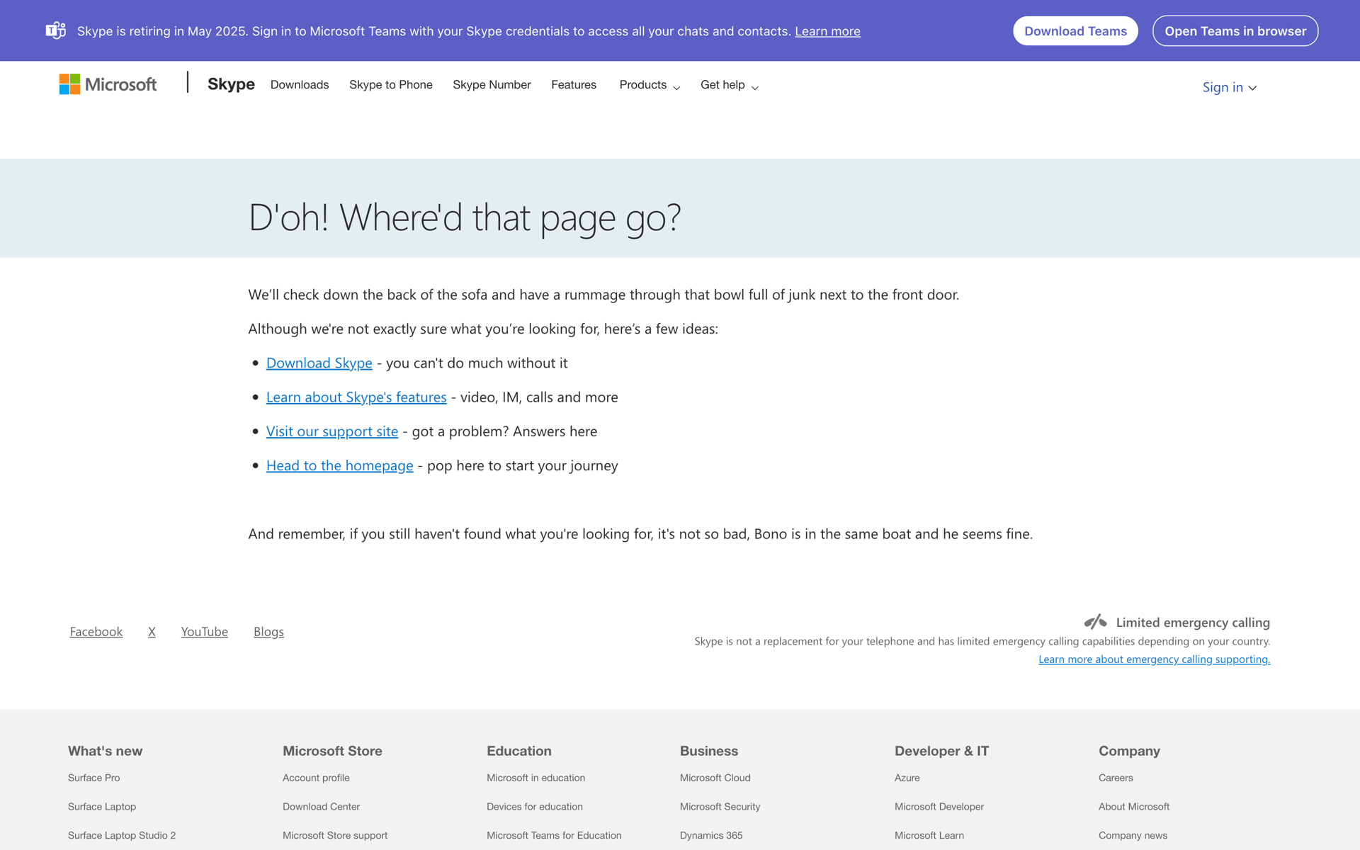 Skype Web Social Networking interface screenshot 5