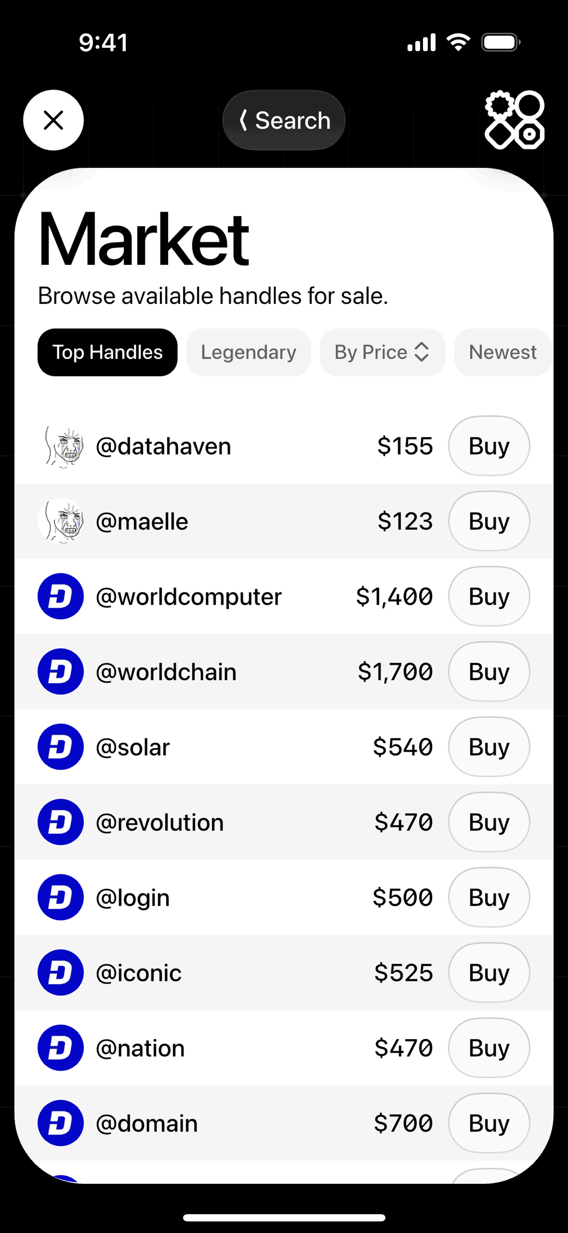 Orb Social iOS Social Networking interface screenshot 7
