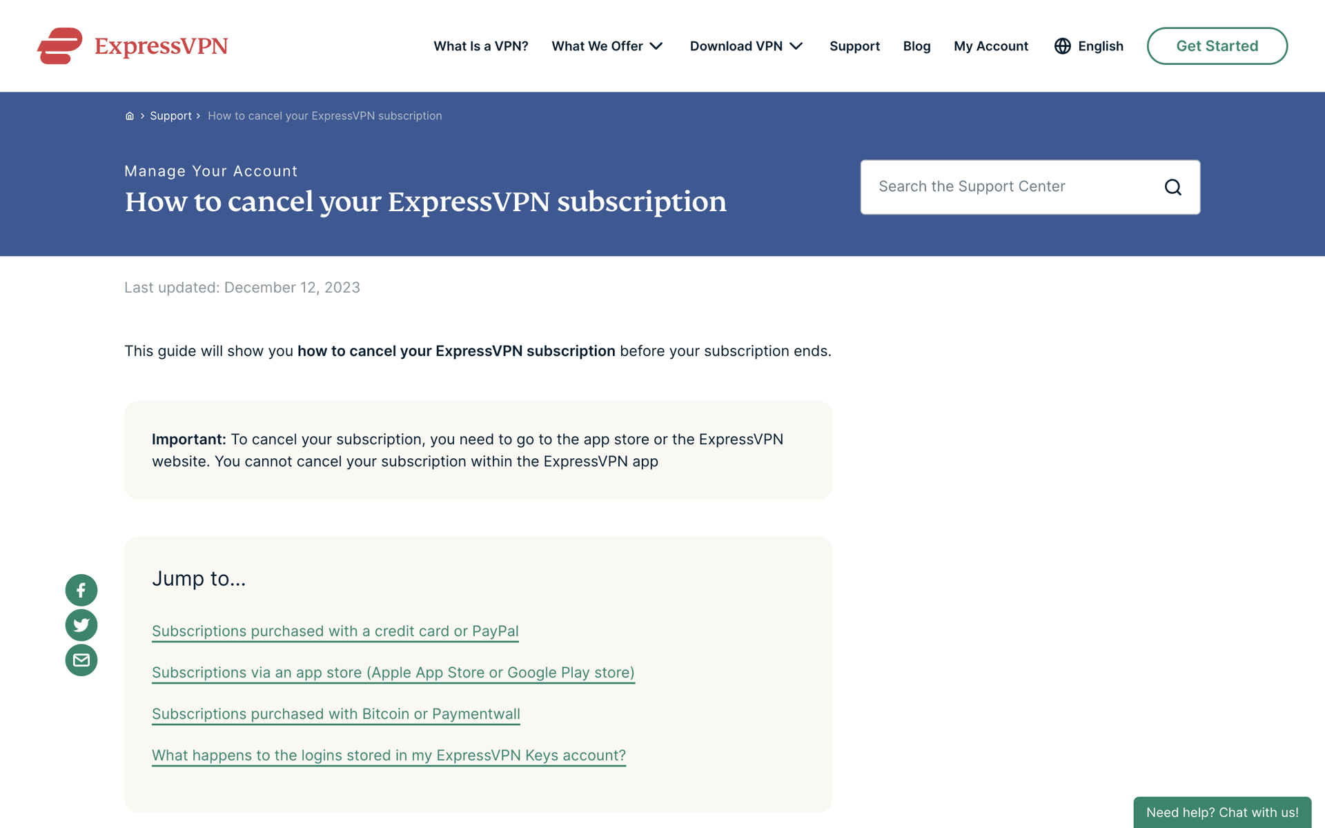 ExpressVPN Web Productivity interface screenshot 14
