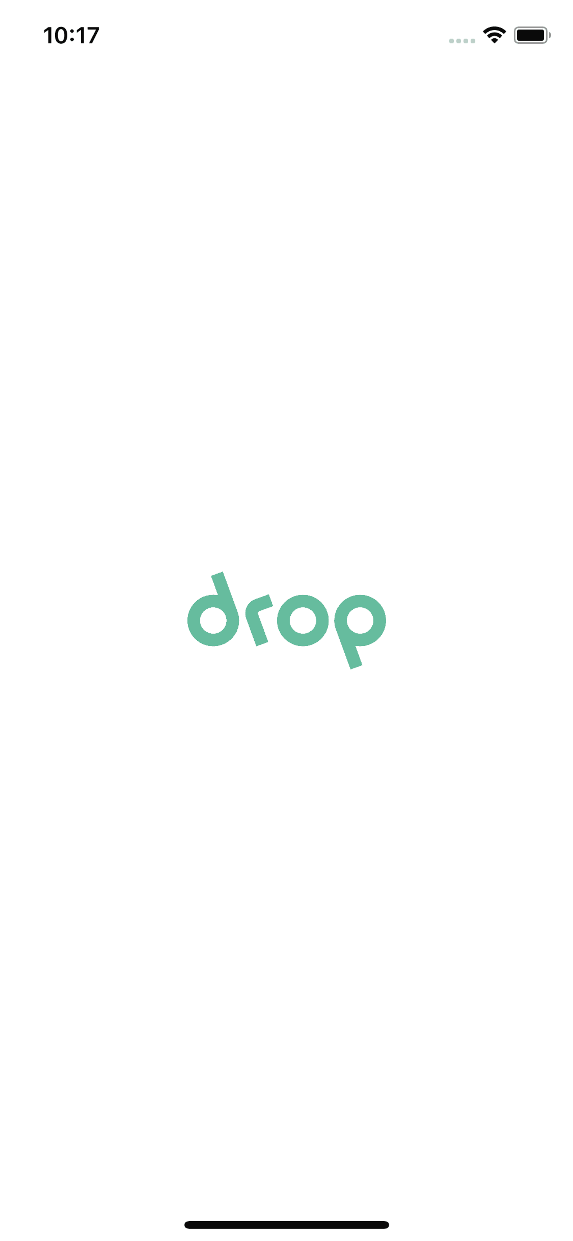 Drop iOS Lifestyle interface screenshot 1