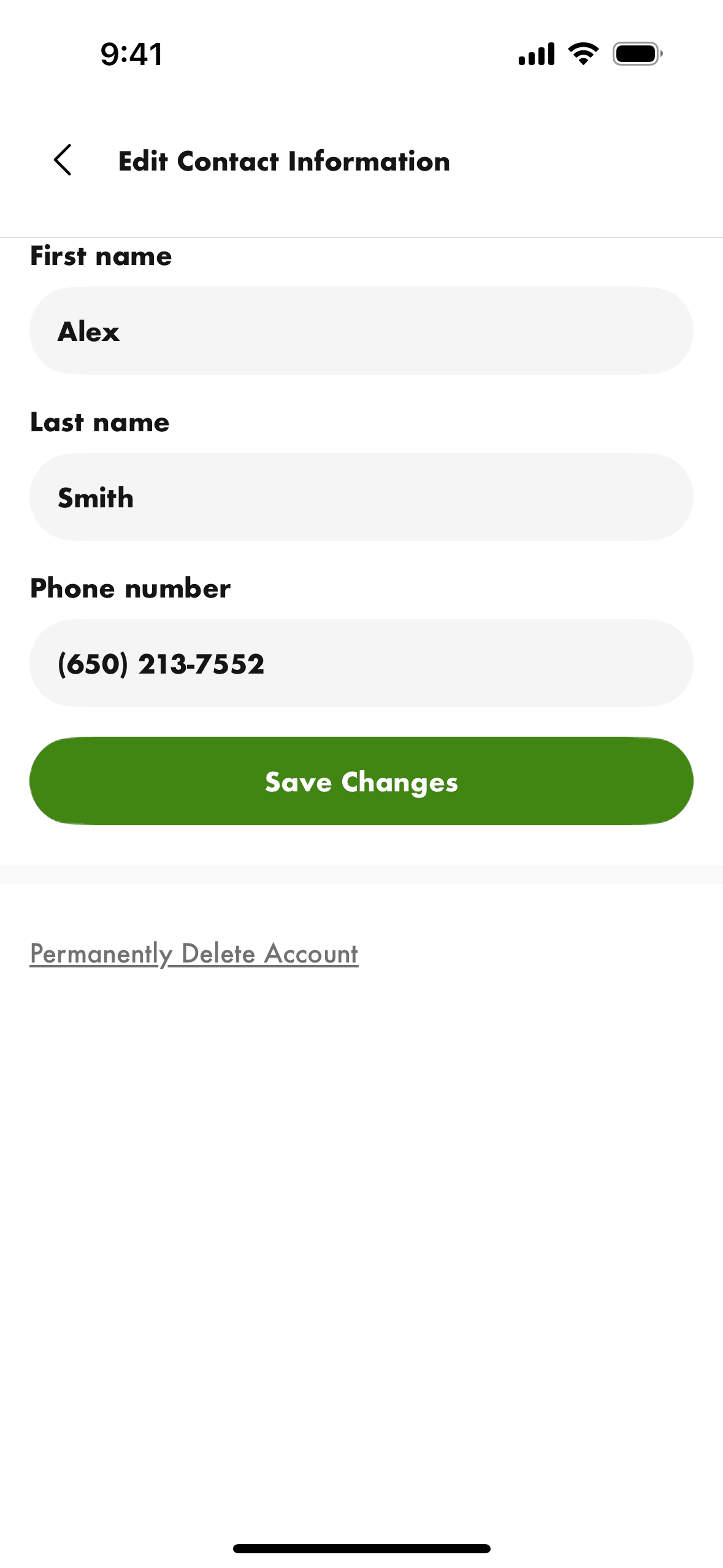 Shake Shack iOS Food & Drink interface screenshot 7
