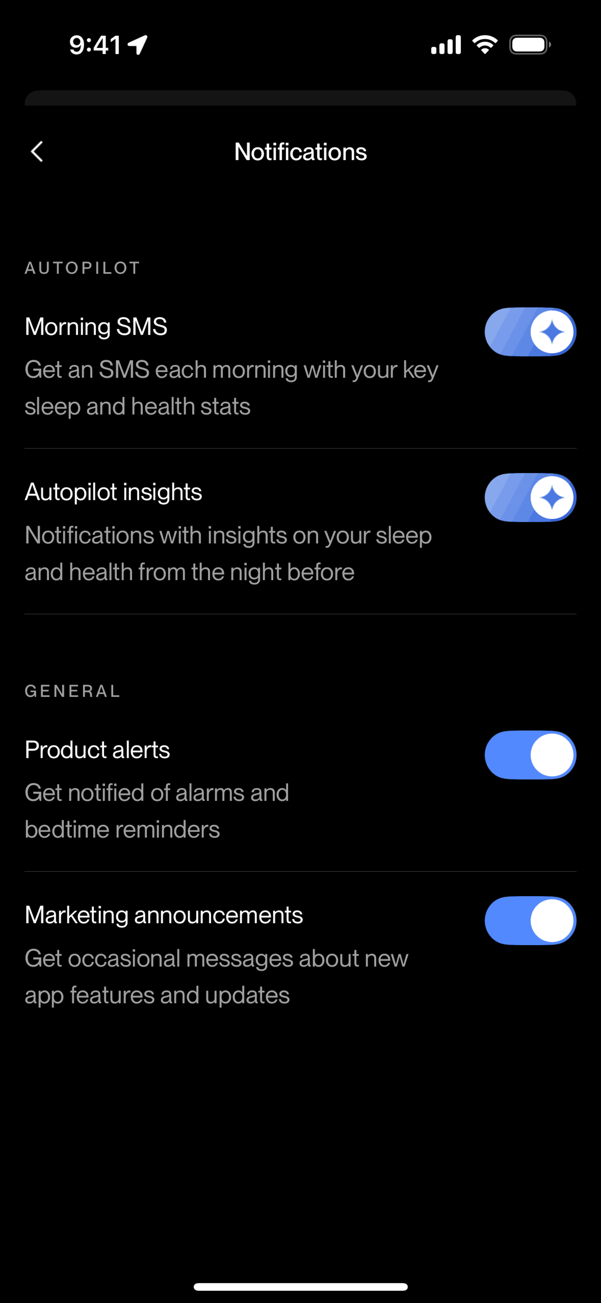 Eight Sleep iOS Health & Fitness interface screenshot 22