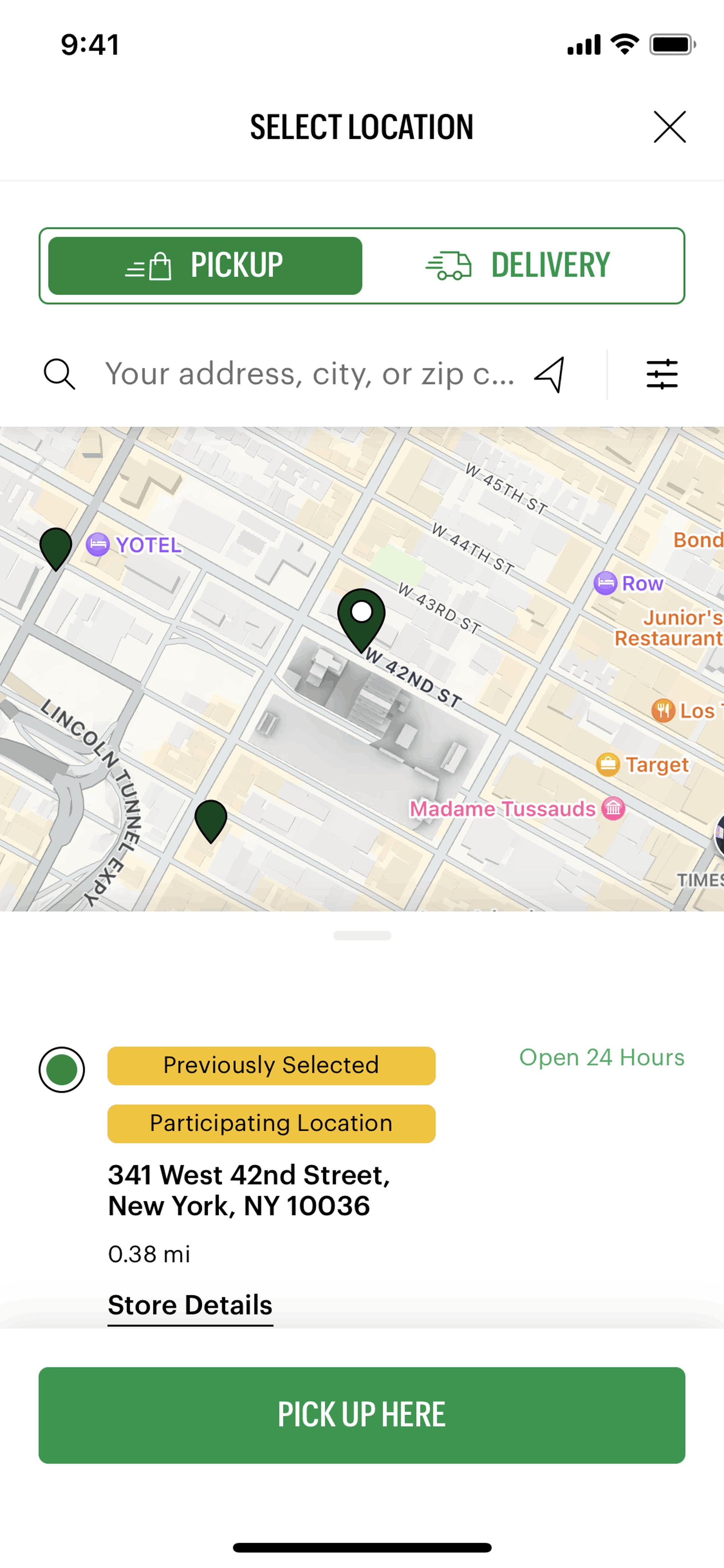 Subway iOS Food & Drink interface screenshot 9