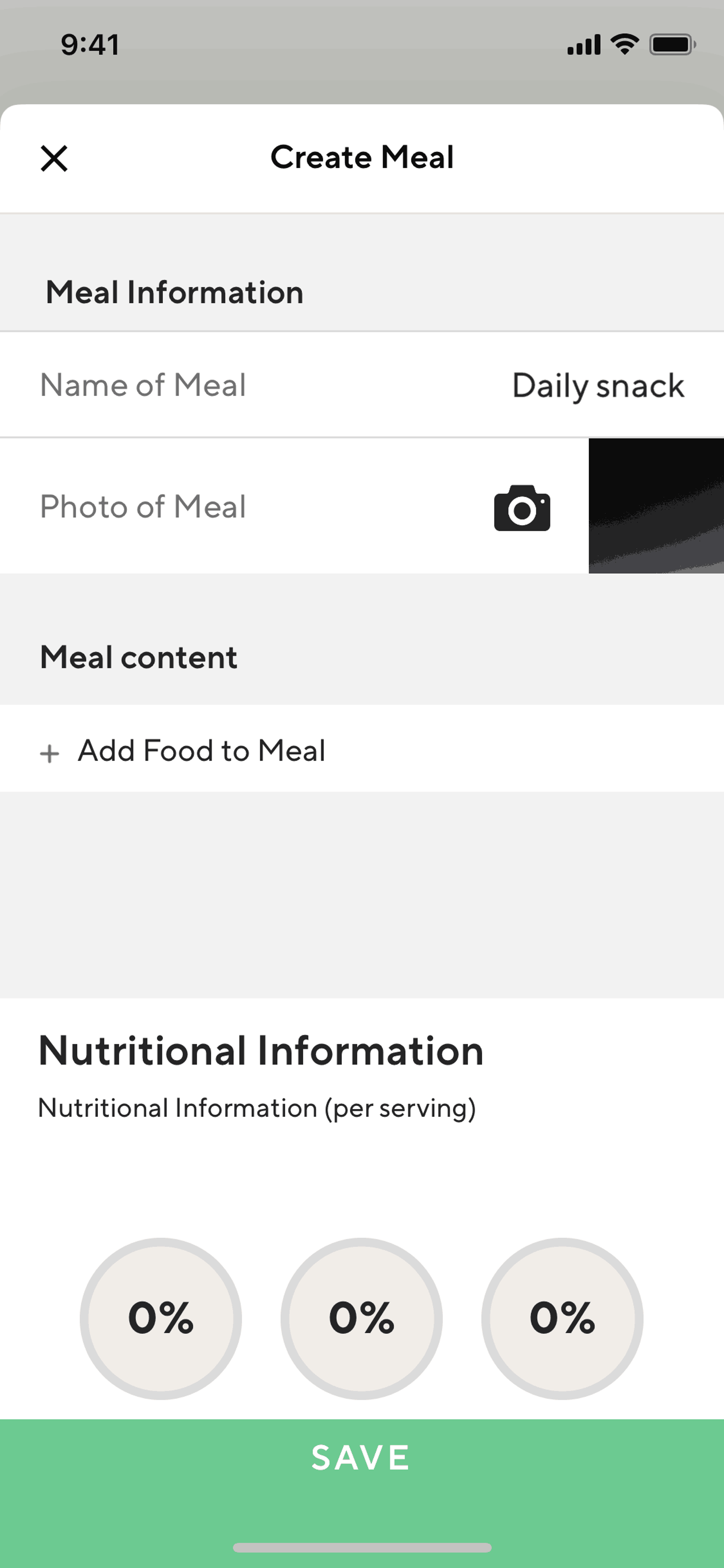 Health & Fitness app screen 3