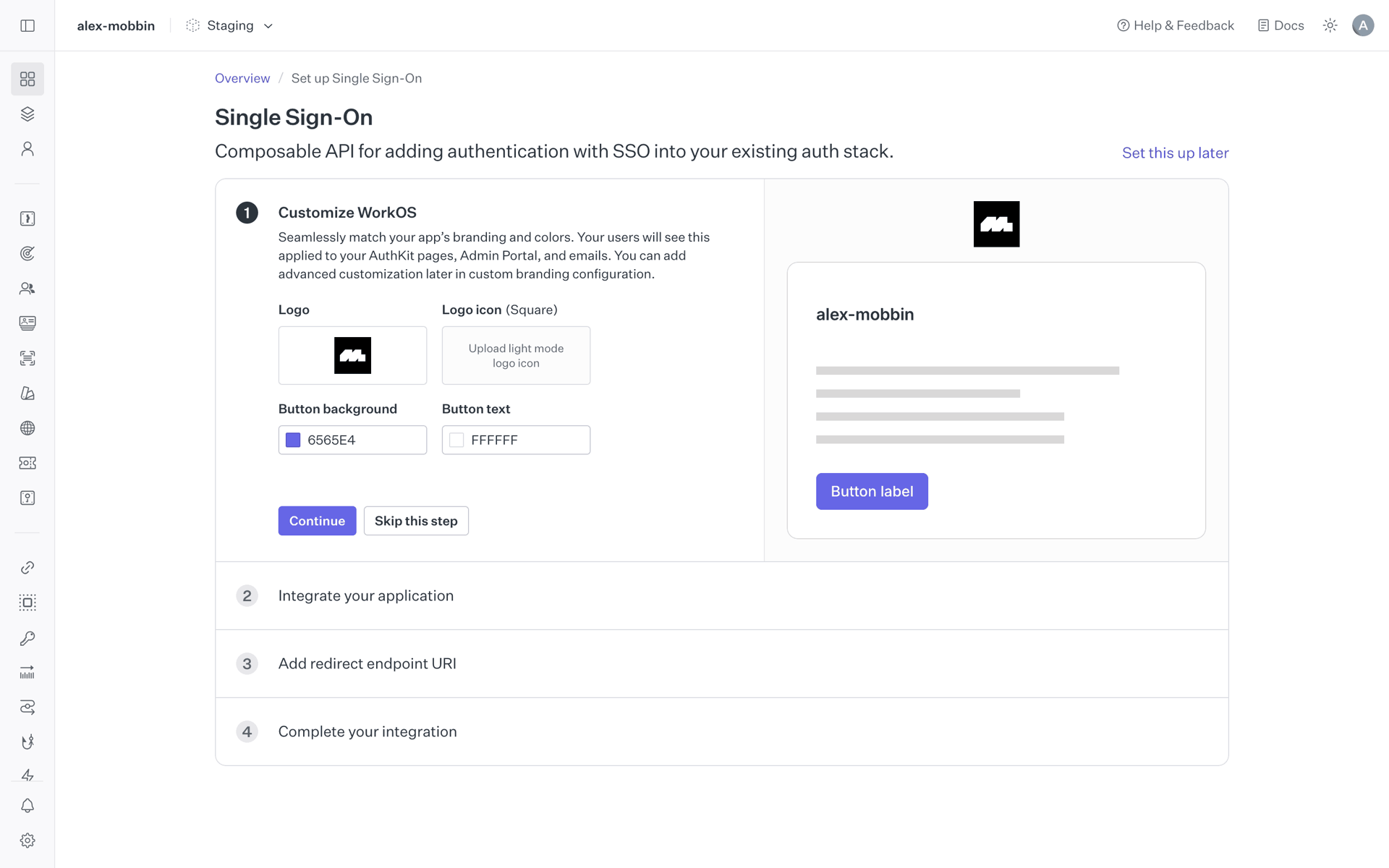 WorkOS Web Developer Tools interface screenshot 18