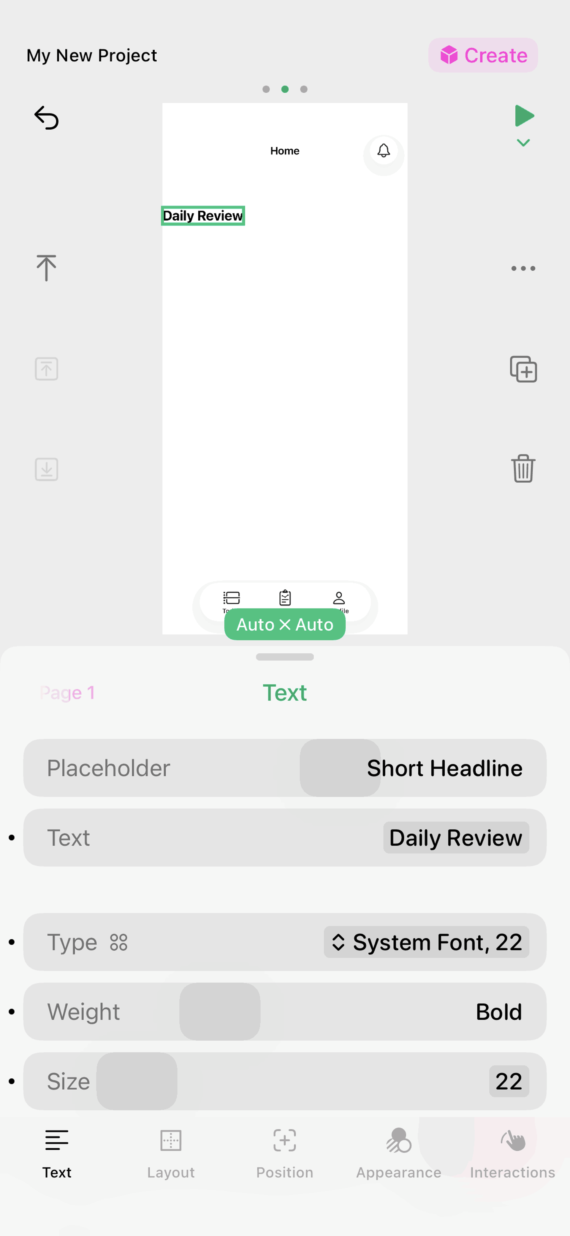 Play iOS Lifestyle interface screenshot 2