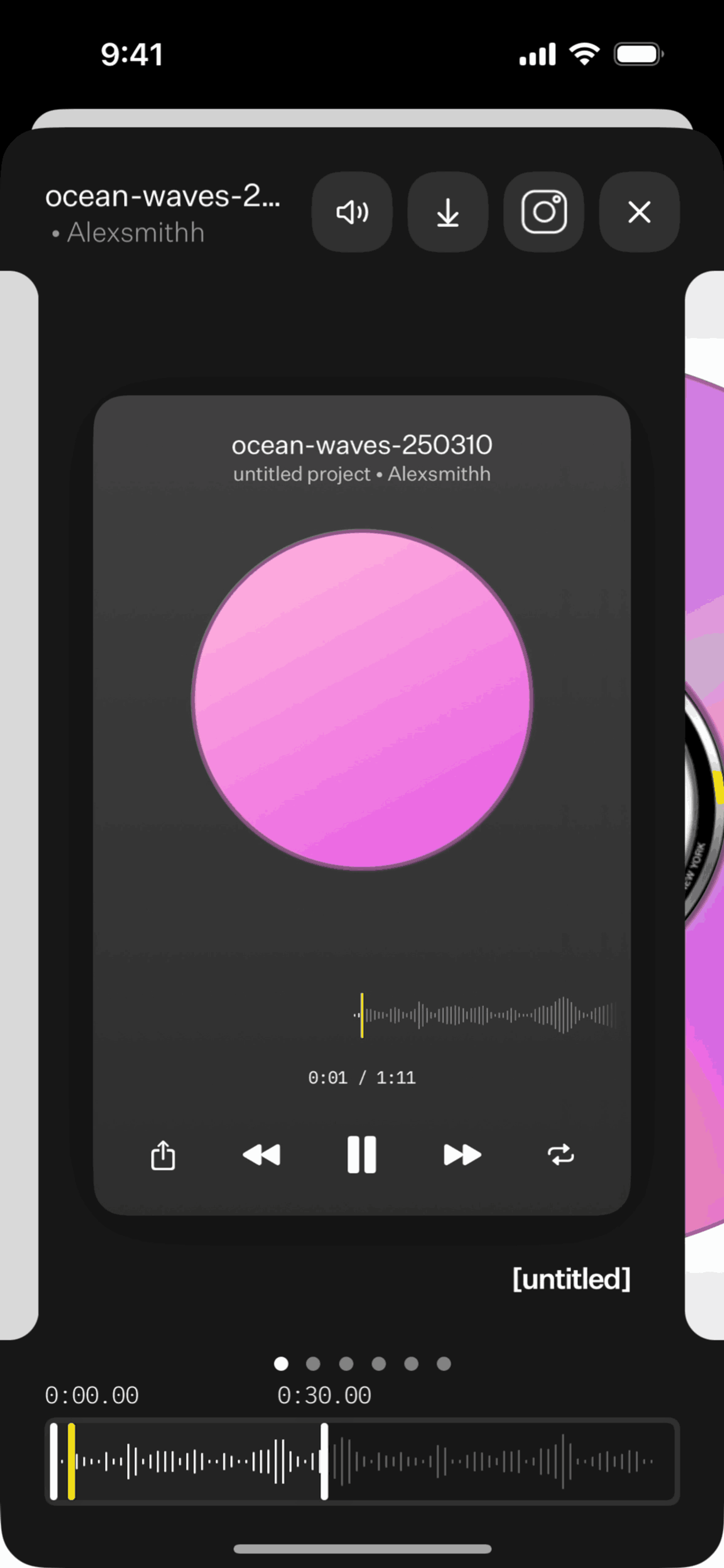 [untitled] iOS Music & Audio interface screenshot 12